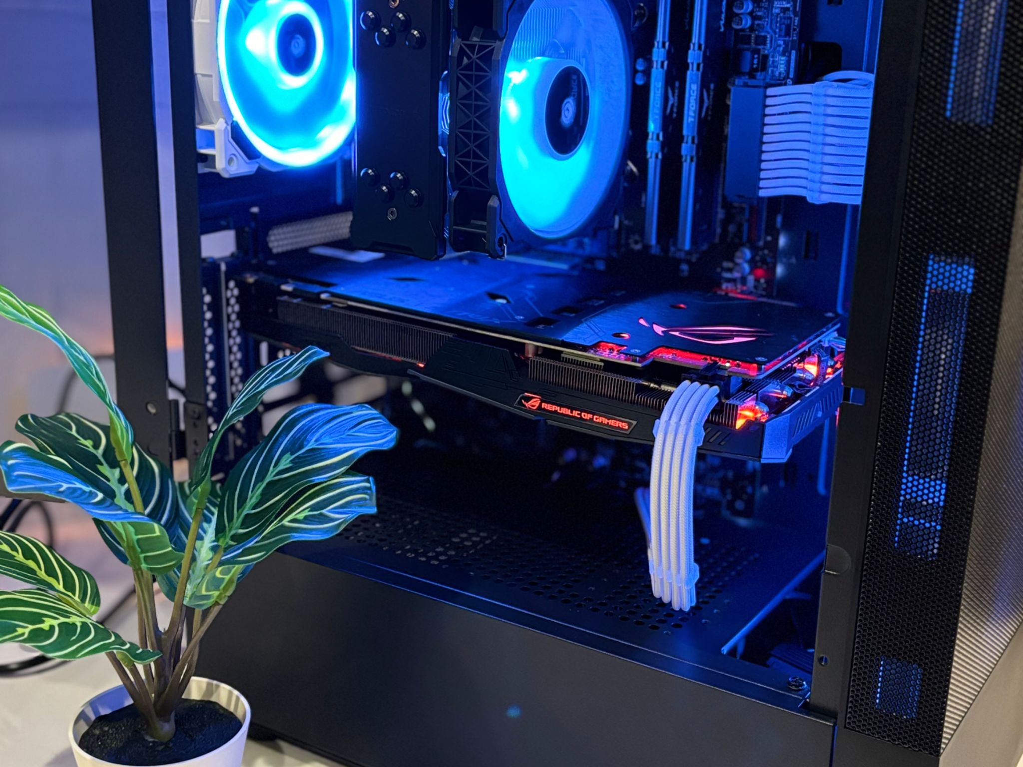 For Sale 1080P Gaming PC with Intel i7-8700k and ASUS ROG GeForce GTX 1070 8GB GPU