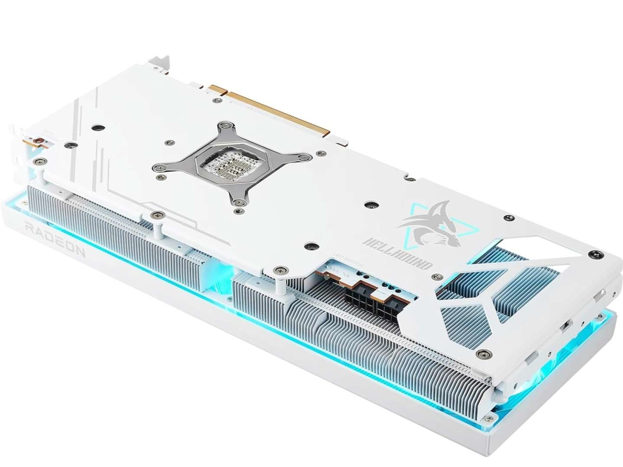 AMD Radeon RX 7800 XT 16GB PowerColor Hellhound Spectral White Graphics Card GPU GDDR6 Tripple Fan