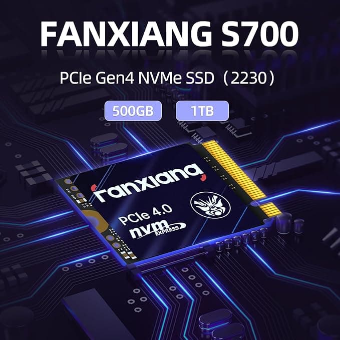 FanXiang S700 PCIe 4.0 NVMe M.2 SSD 1T – Blazing-Fast Speeds