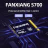 FanXiang S700 PCIe 4.0 NVMe M.2 SSD 1T – Blazing-Fast Speeds