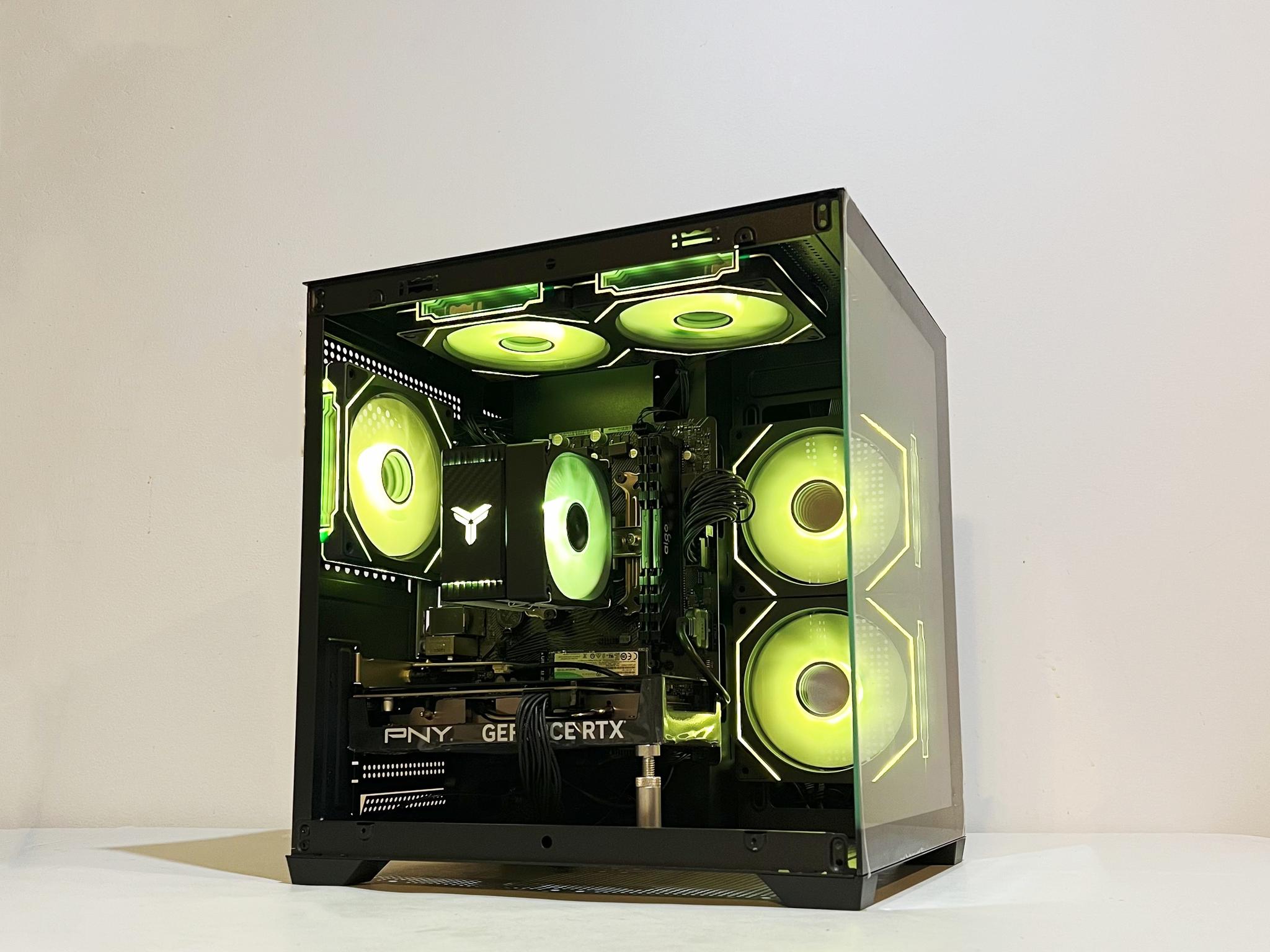 🔥SALE🔥 RX 4060|R5-5600|1TB M.2|32GB RAM|ARGB Fans|WIFI||DepxTech Pre-Built PC