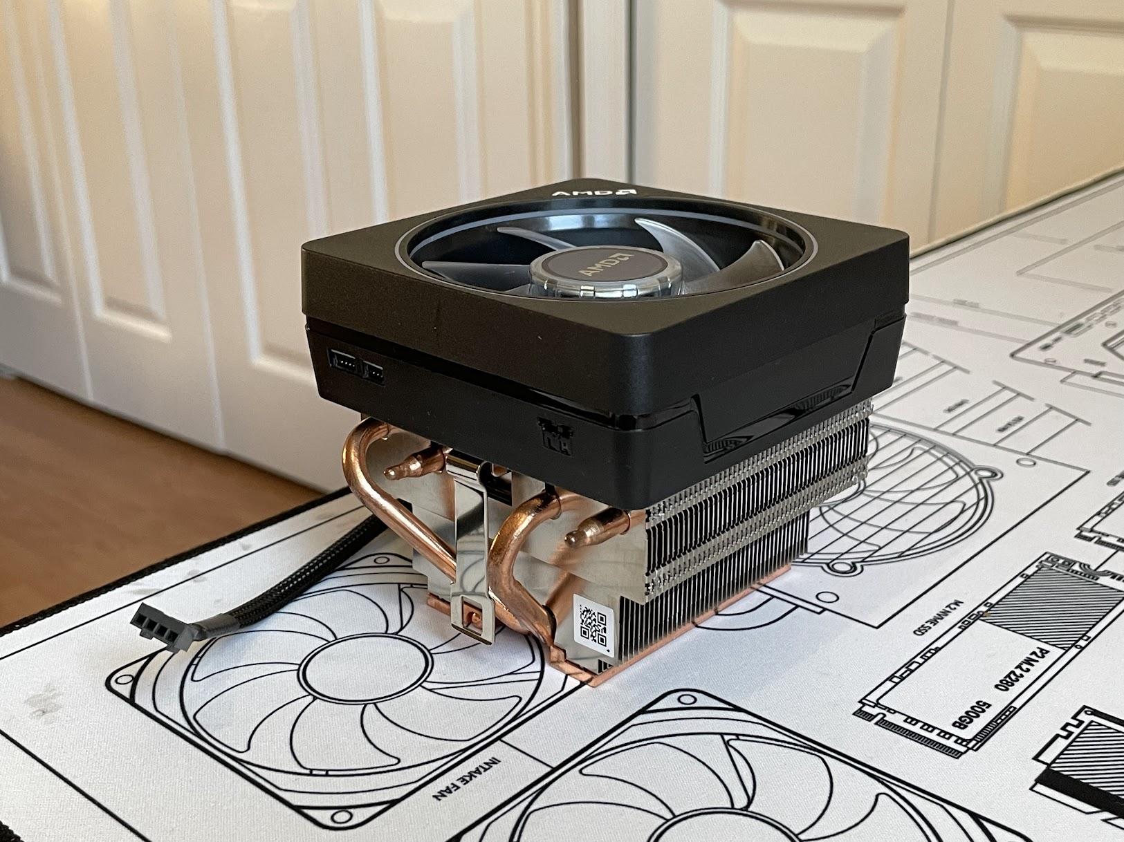 AMD Wraith Prism Socket AM4 4-pin LED RGB CPU Cooler