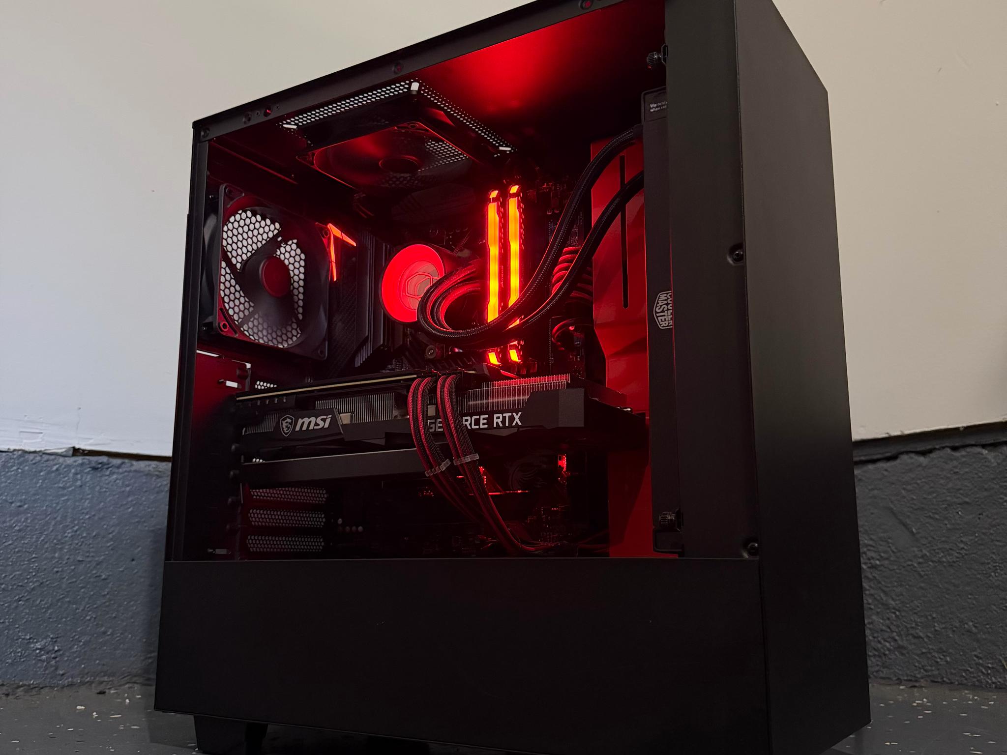 🔴"Infernal Onyx"⚫️| 1440p Gaming | Ryzen 5 5600X | RTX 3070 | 16G Ram | 1TB Storage | Free Shipping