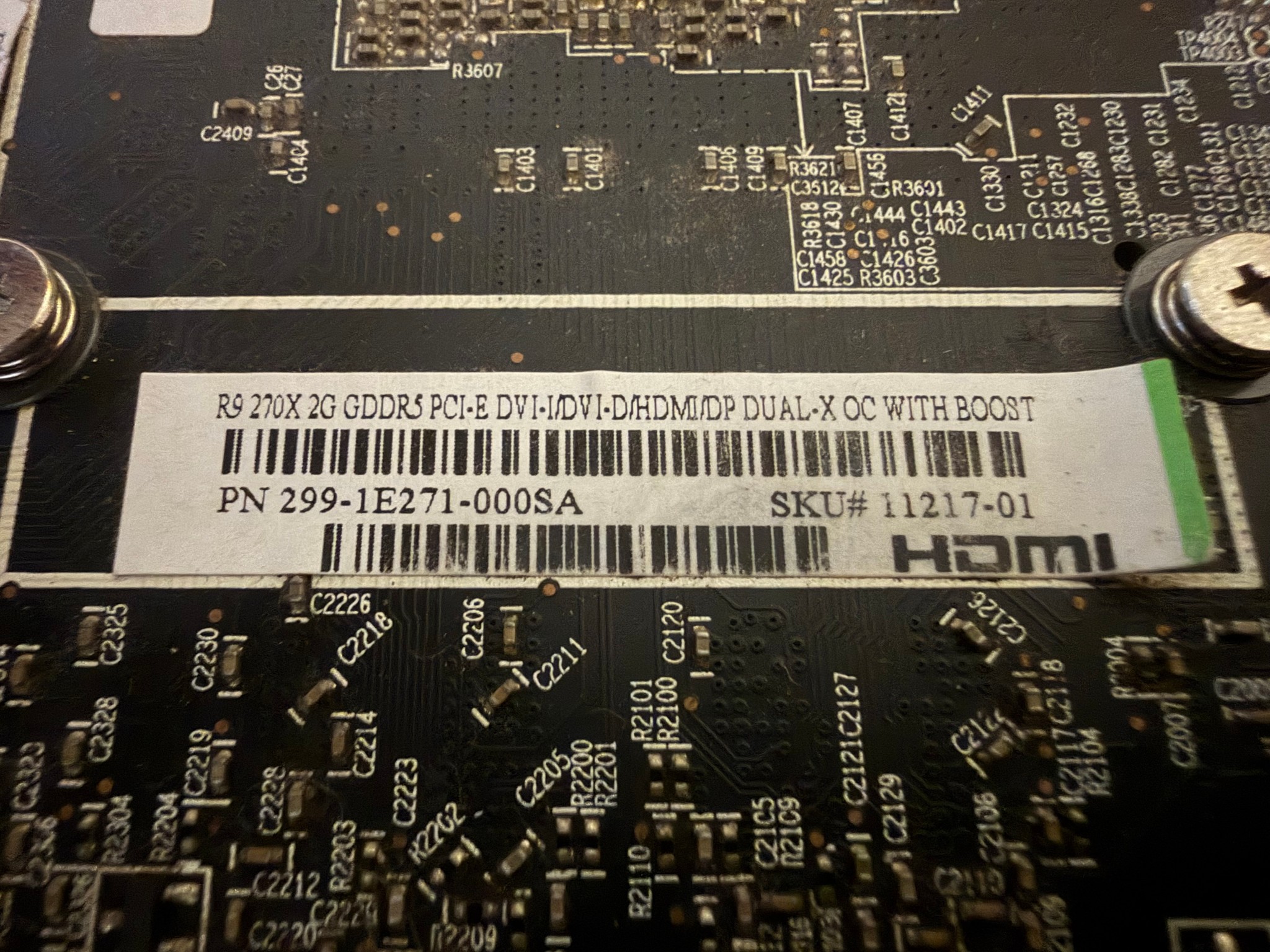 AMD R9 270X 2GB GDDR5 Dual-X OC with Boost