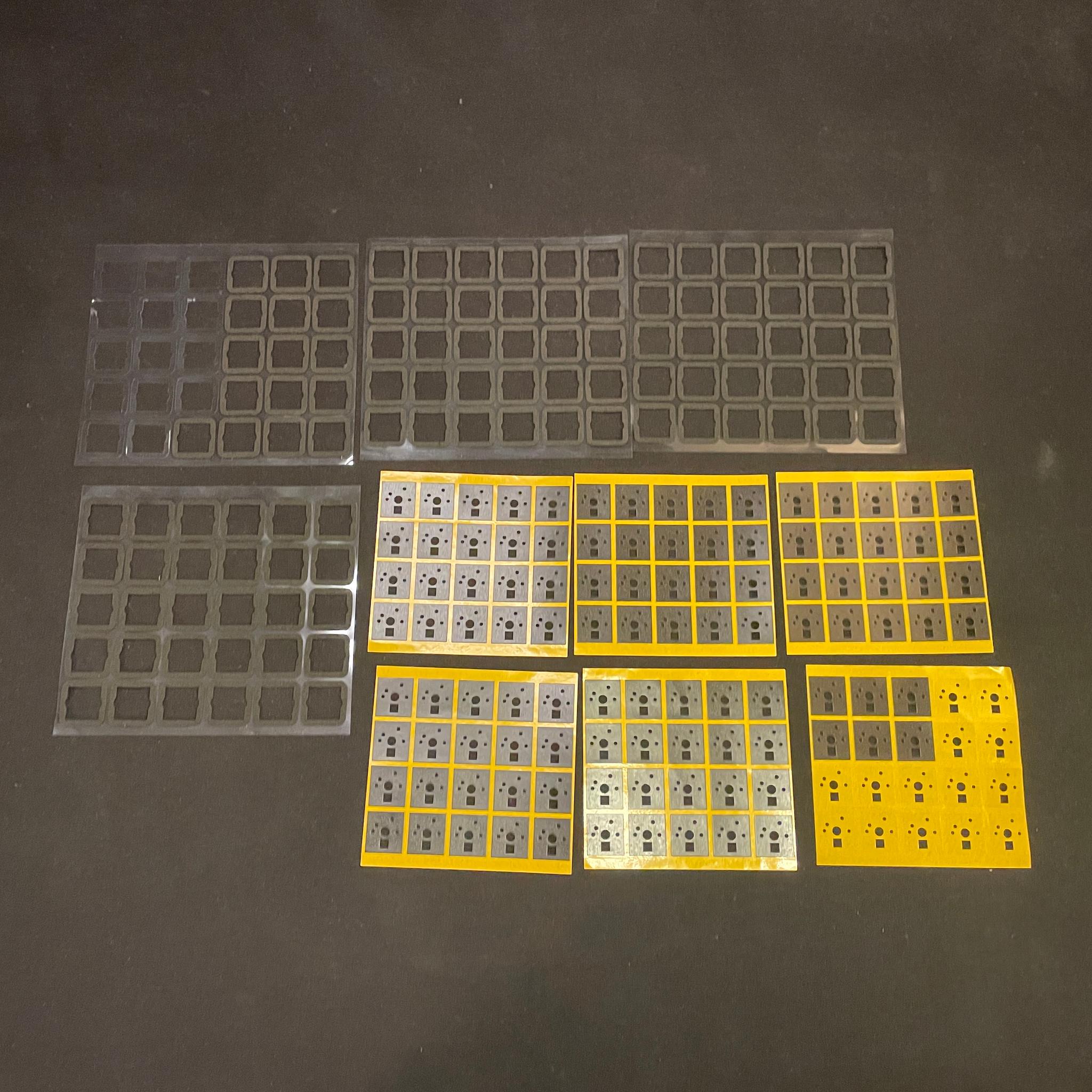 Custom mechanical keyboard board foam