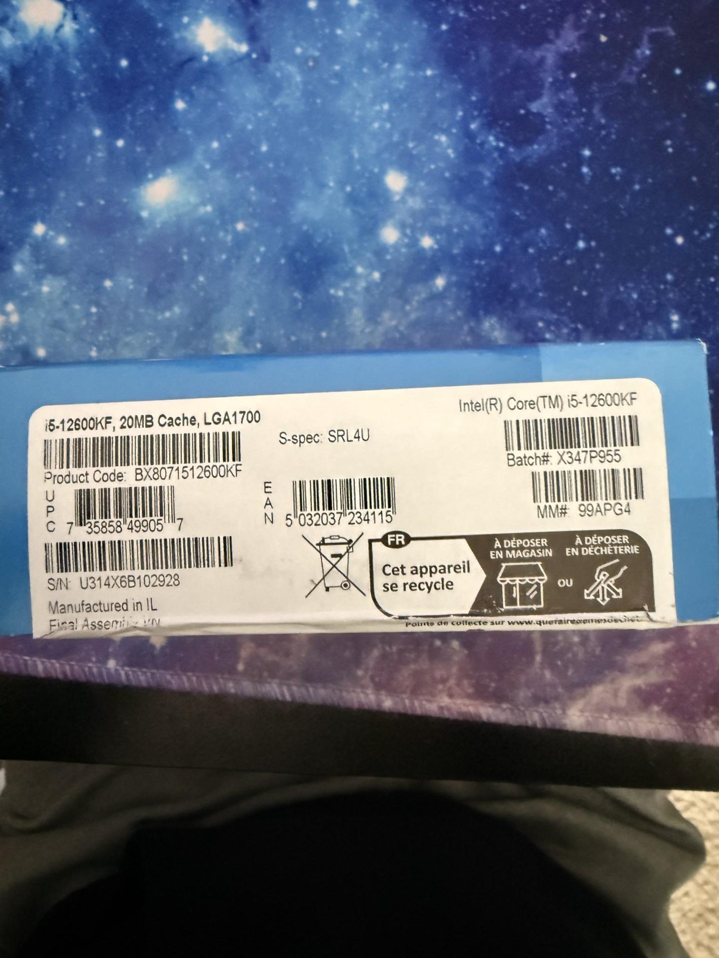 Intel Core i5-12600KF