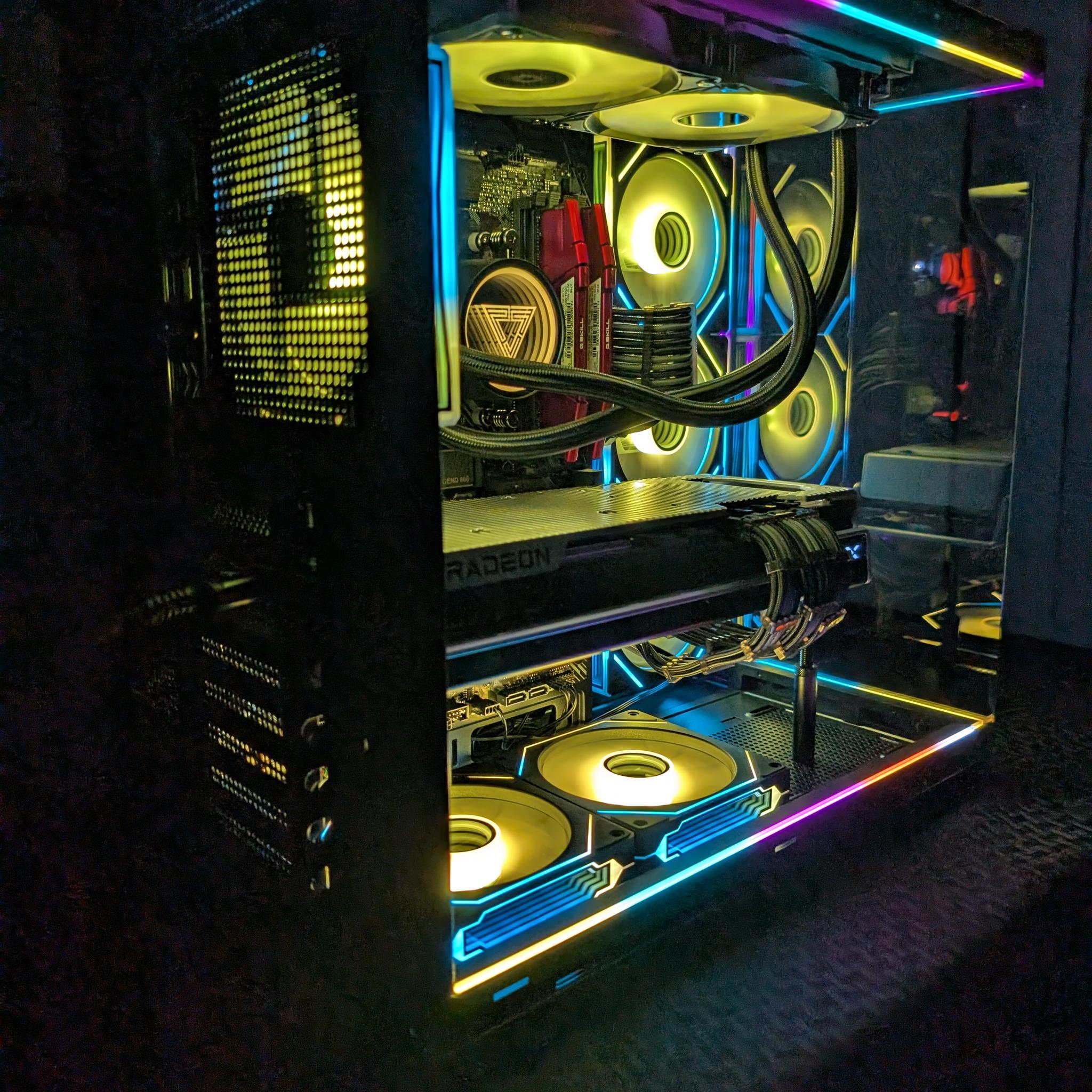 RX 7900XTX 24GBvram-Ryzen 7 5800x3d-32 GB DDR4 3600-1 TB NVME Supreme Gaming PC