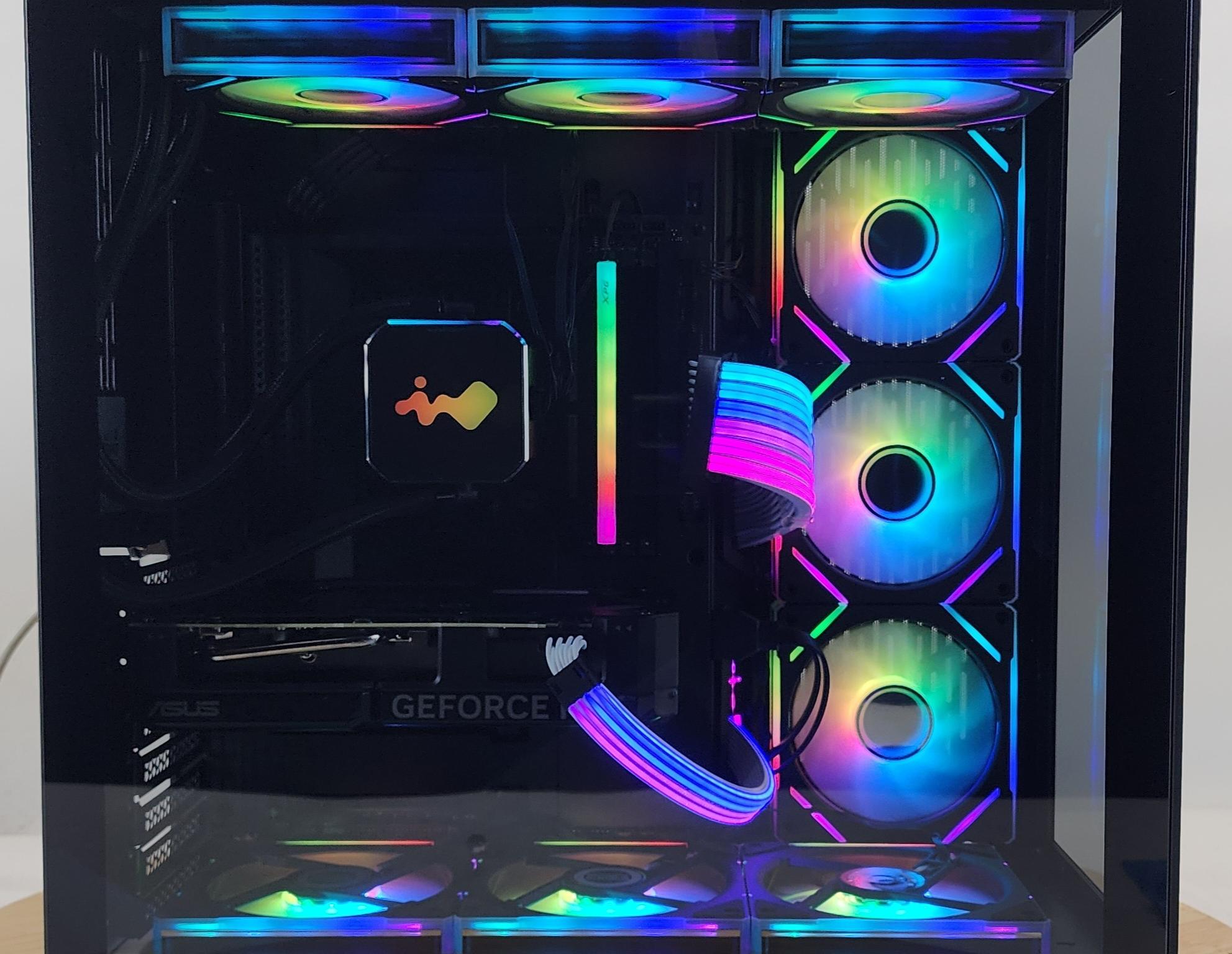 Gaming PC Ryzen 7 7800X3D 16GB RAM 1TB SSD RTX 4060 Ti 16GB Windows 11 Computer