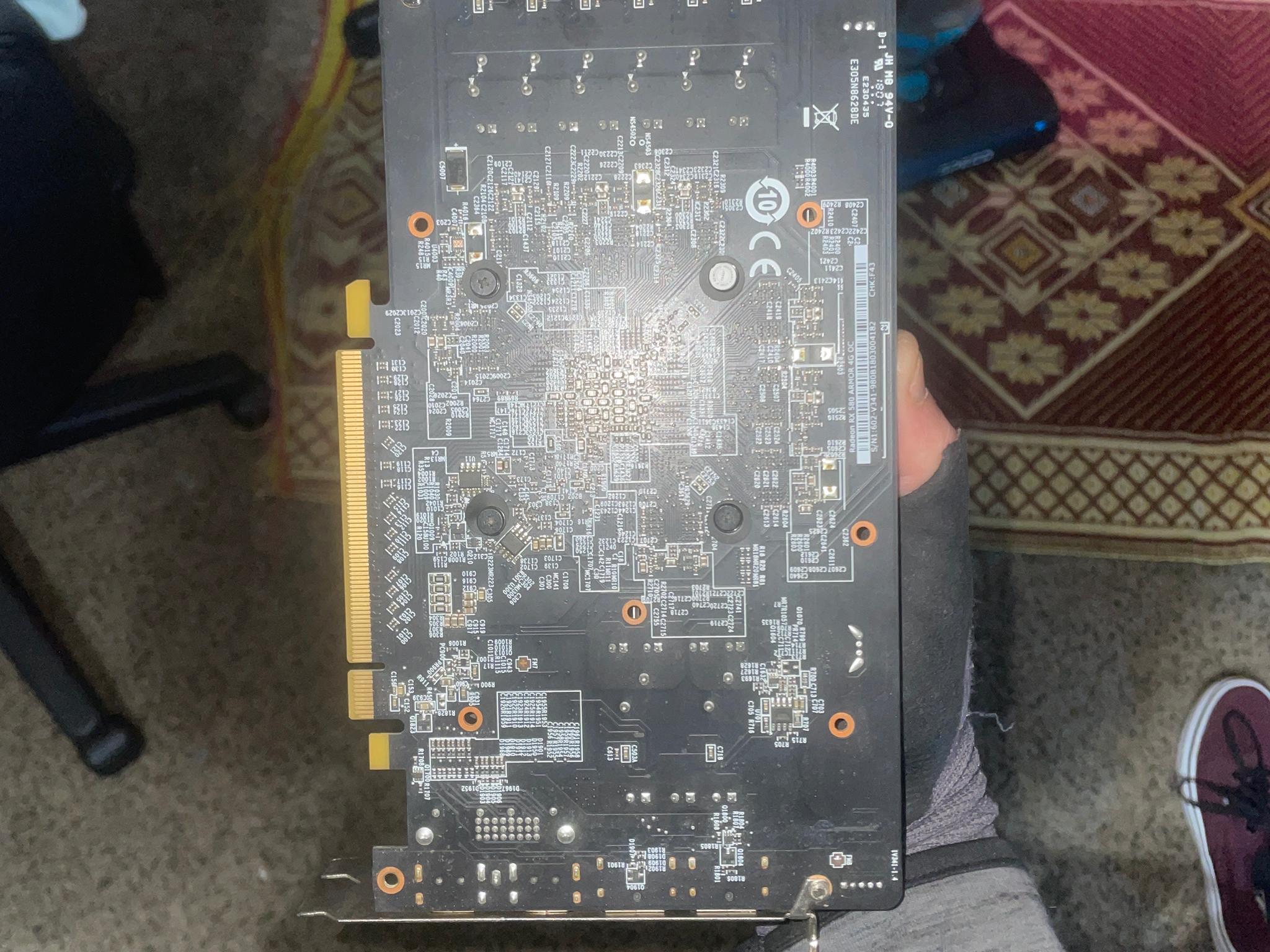 MSI Armor Radeon RX580 OC 4 GB