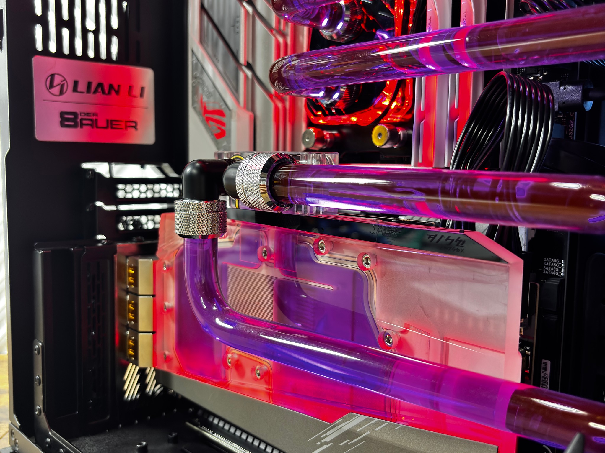 High-End Custom Water Cooled Gaming PC – Ryzen 7 9800X3D / AORUS RTX 3080 Ti / 64GB DDR5