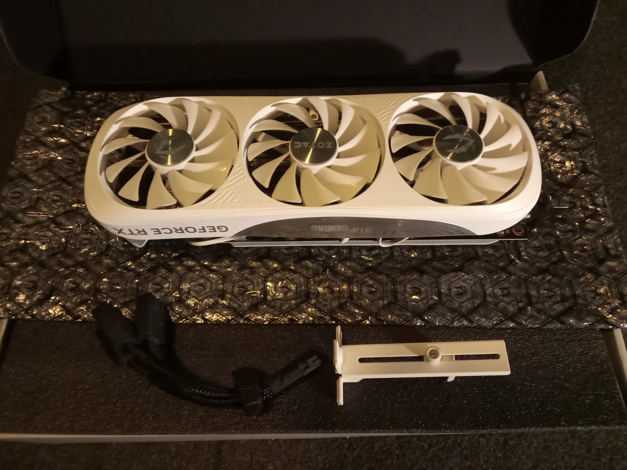 Zotac 4070 Ti Super Trinity OC White Edition- Gently Used