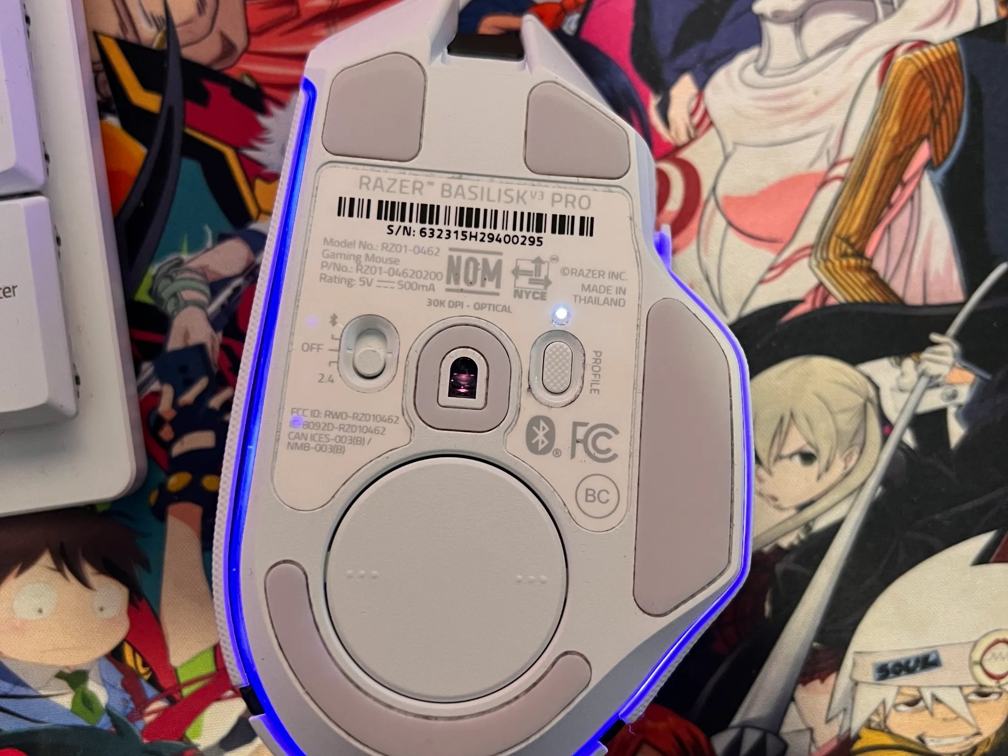 Razer Basilisk v3 Pro white