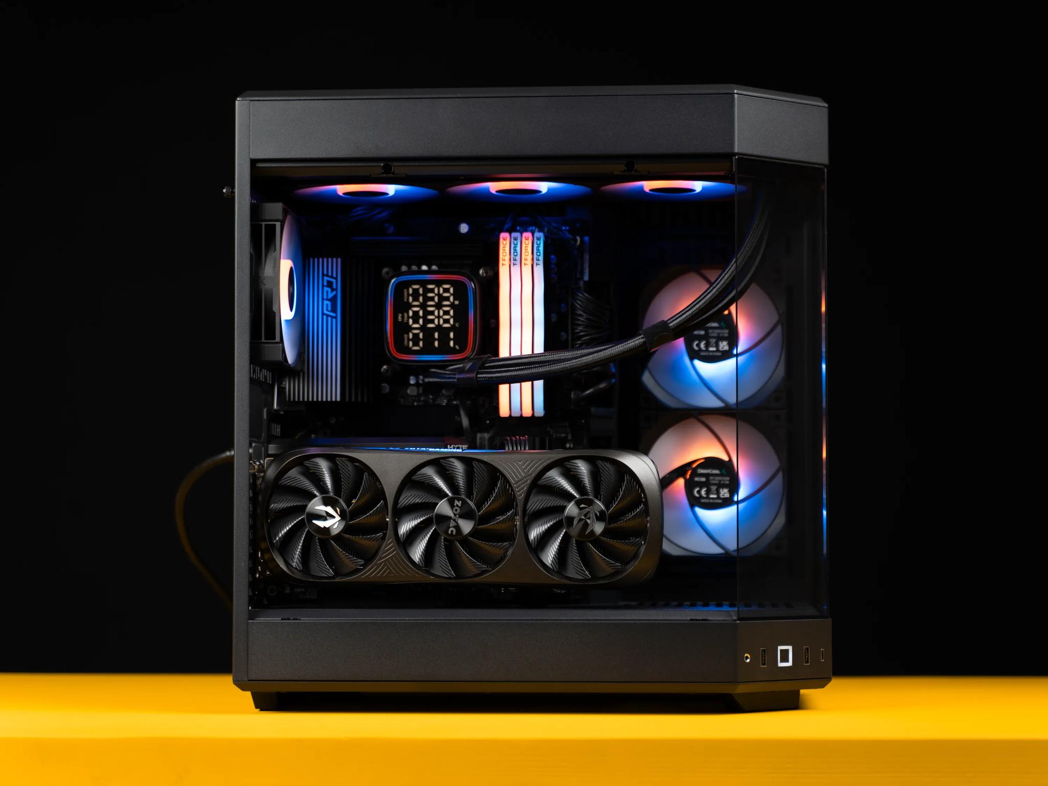 “Darklige” RTX 4080 Super Core Ultra 7 64GB Windows 11 Pro 3TB Workstation Gaming PC