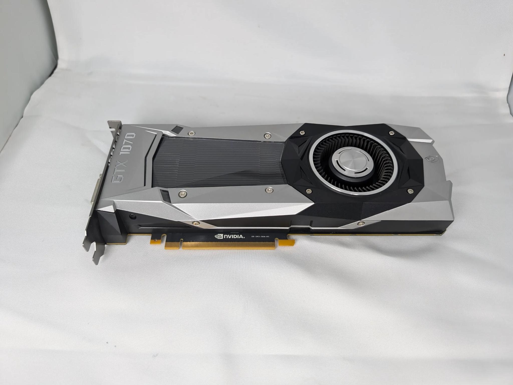 NVIDIA GEFORCE GTX 1070 FOUNDERS EDITION GRAPHICS CARD