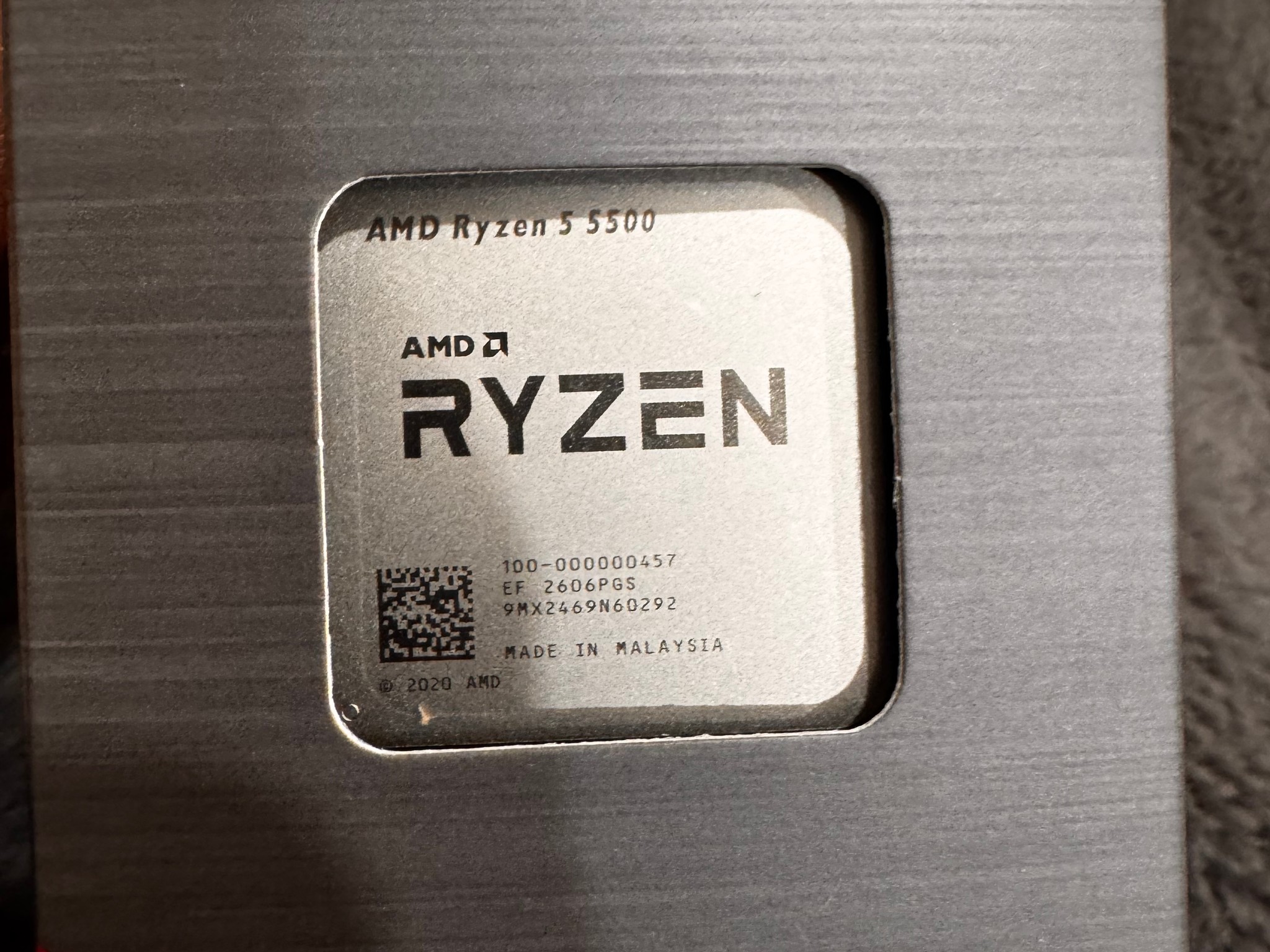 AMD Ryzen 5 5500