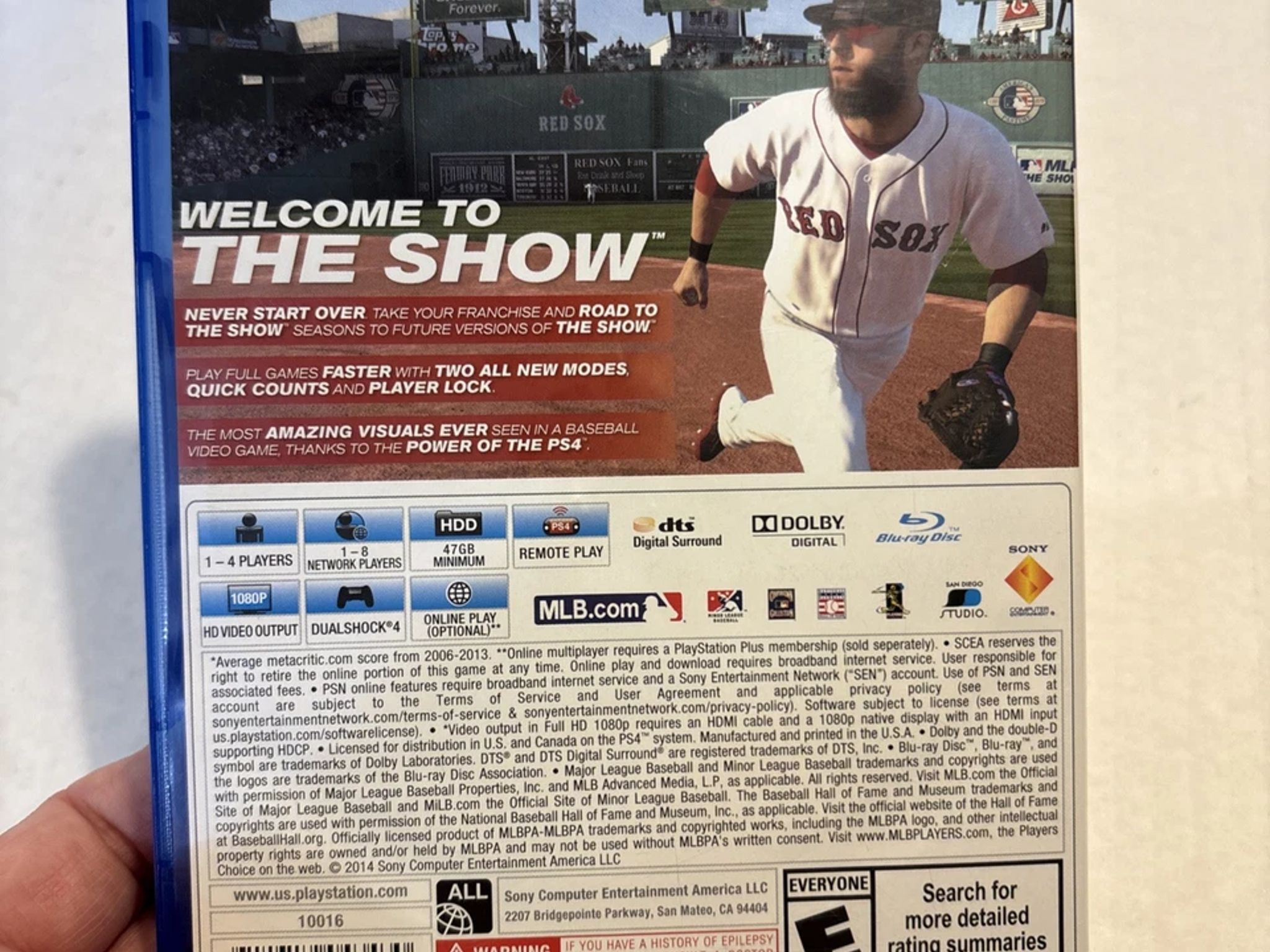 MLB 14 The Show - Sony PlayStation 4 PS4 Tested