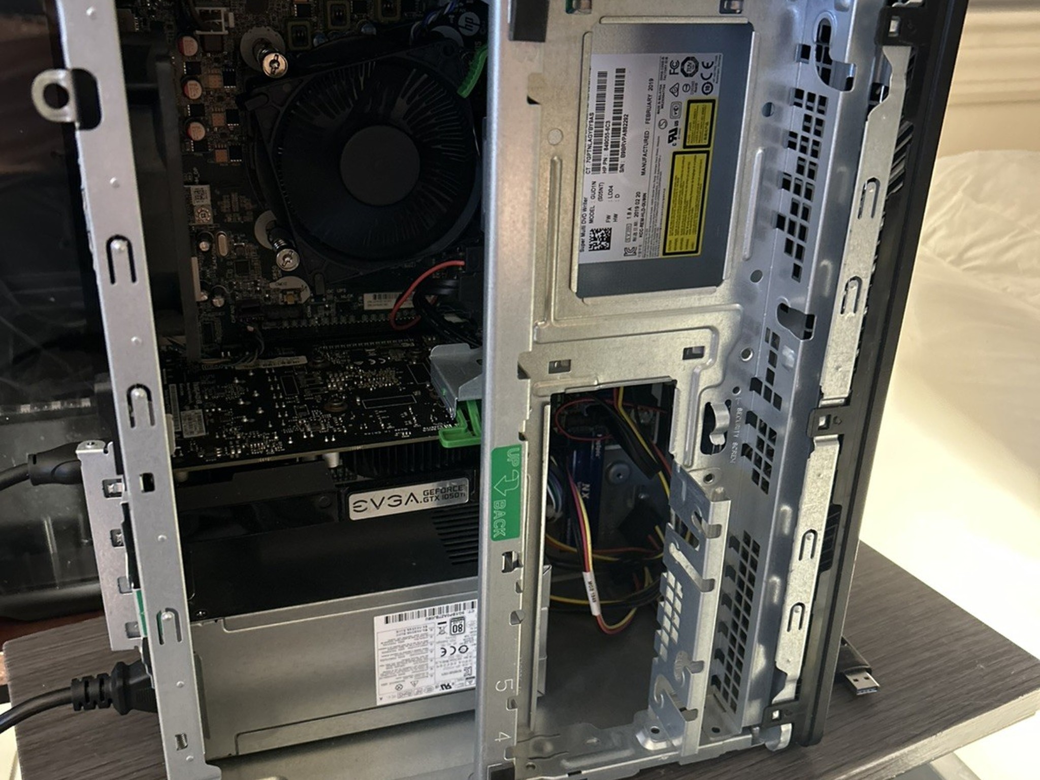 School/Light Gaming HP Prodesk w/GTX 1050ti 4GB GDDR5 & 4x4(16GB)DDR4 RAM - 512GB NVMe - Windows 11