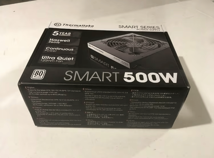 (Retirement Sale) Thermaltake Smart 500 Watt 80* Non-Modular PSU