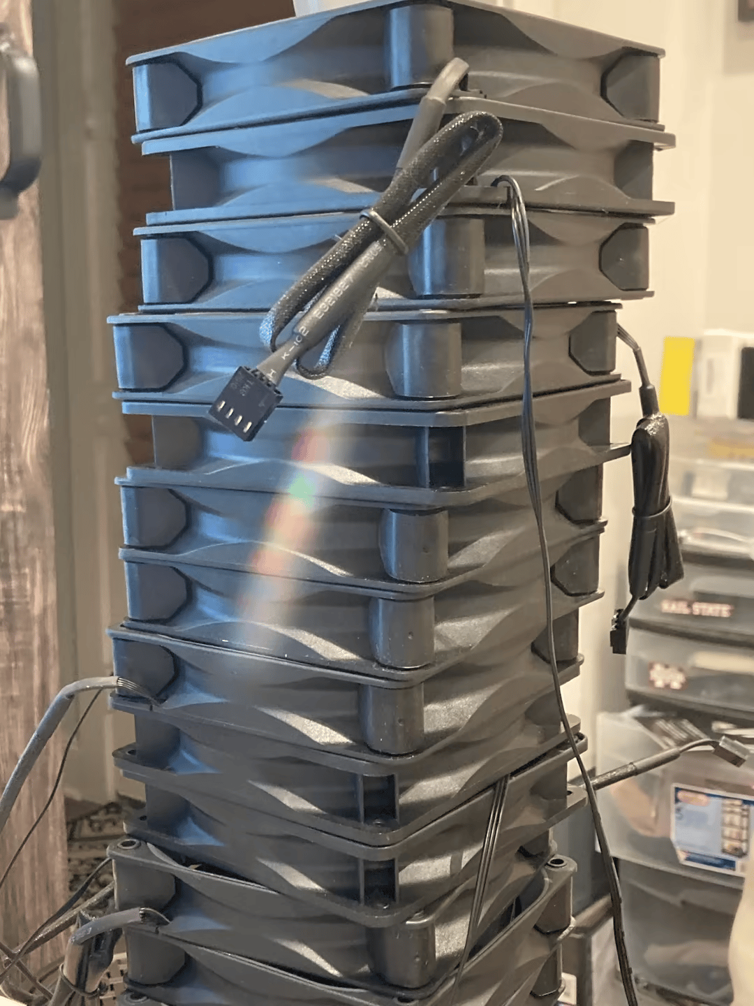 Nzxt AIO Stock 120MM fans x5 