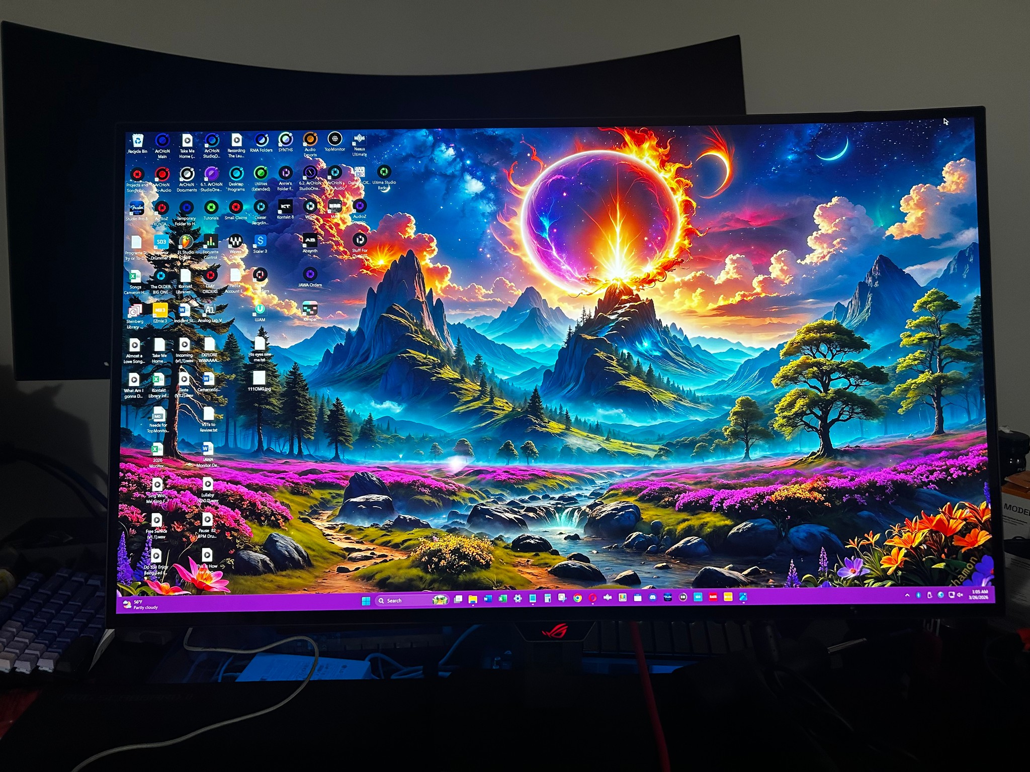 ASUS ROG Strix 32" 4K OLED (3840 x 2160) (240Hz) Gaming Monitor (Only 9hrs Used!) (PRICE DROP!!!)