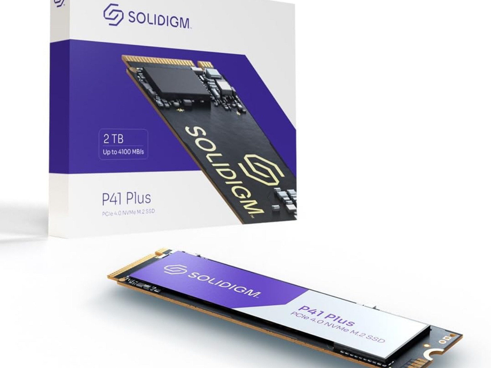 2TB Solidigm P41 Plus PCIe GEN 4 NVMe 4.0 x4 M.2 2280 3D NAND
