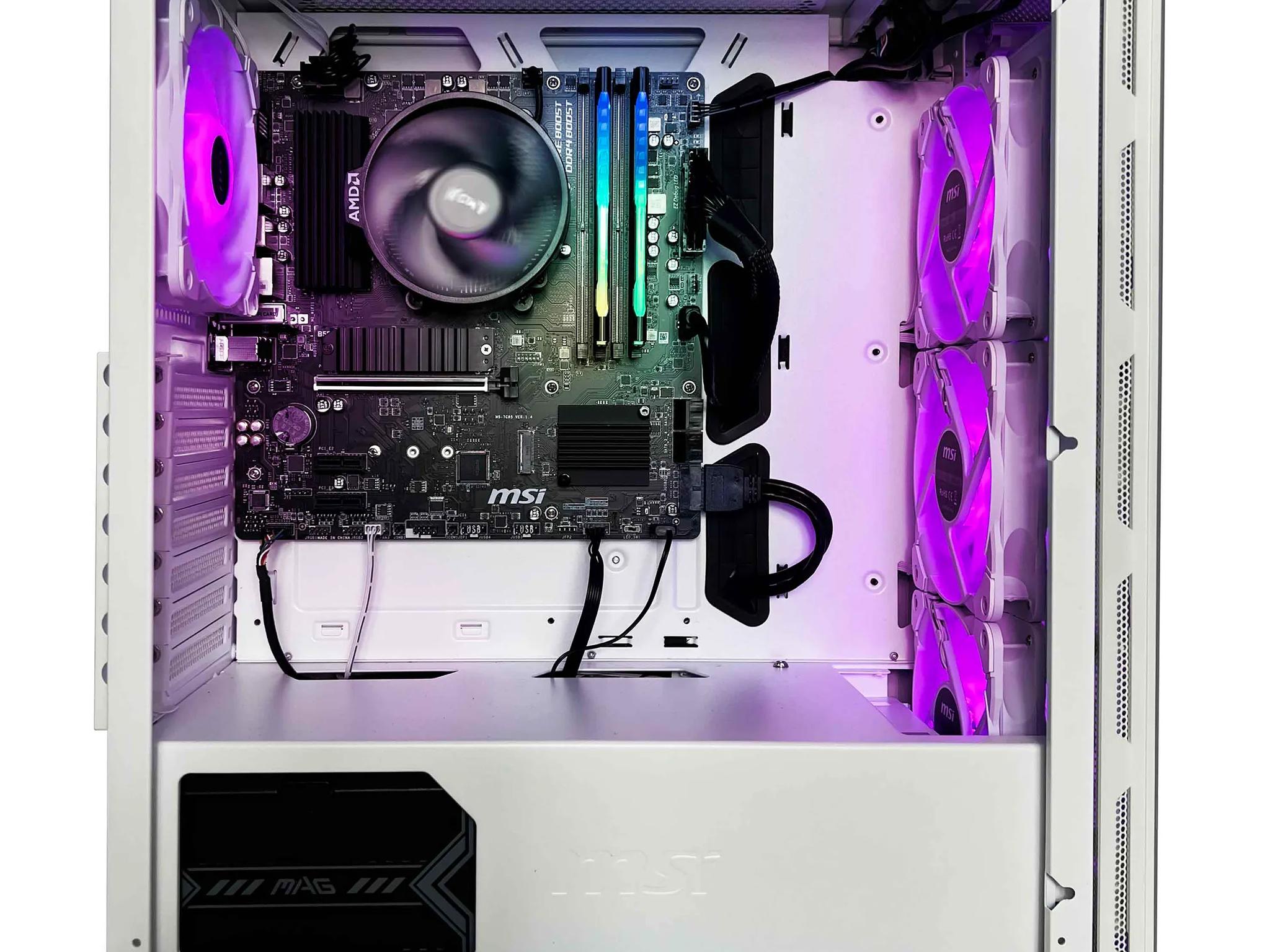 Phoenix Gamer Desktop | AMD Ryzen 5 5600G | 16GB RAM DDR4 3600 | SSD 480 | Win 11 Home | WiFi Ready