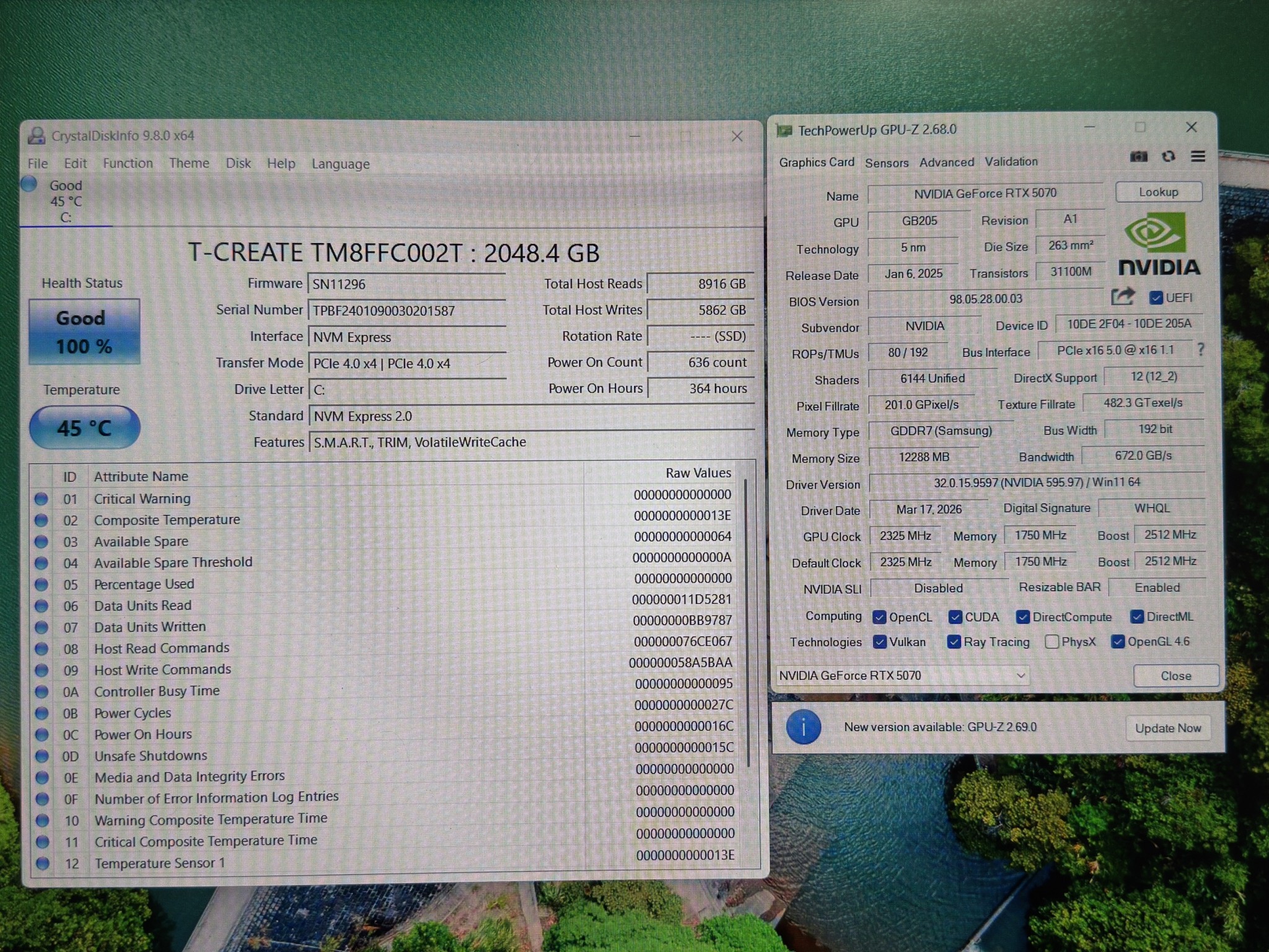formD T1 - 7800X3D - 5070 FE