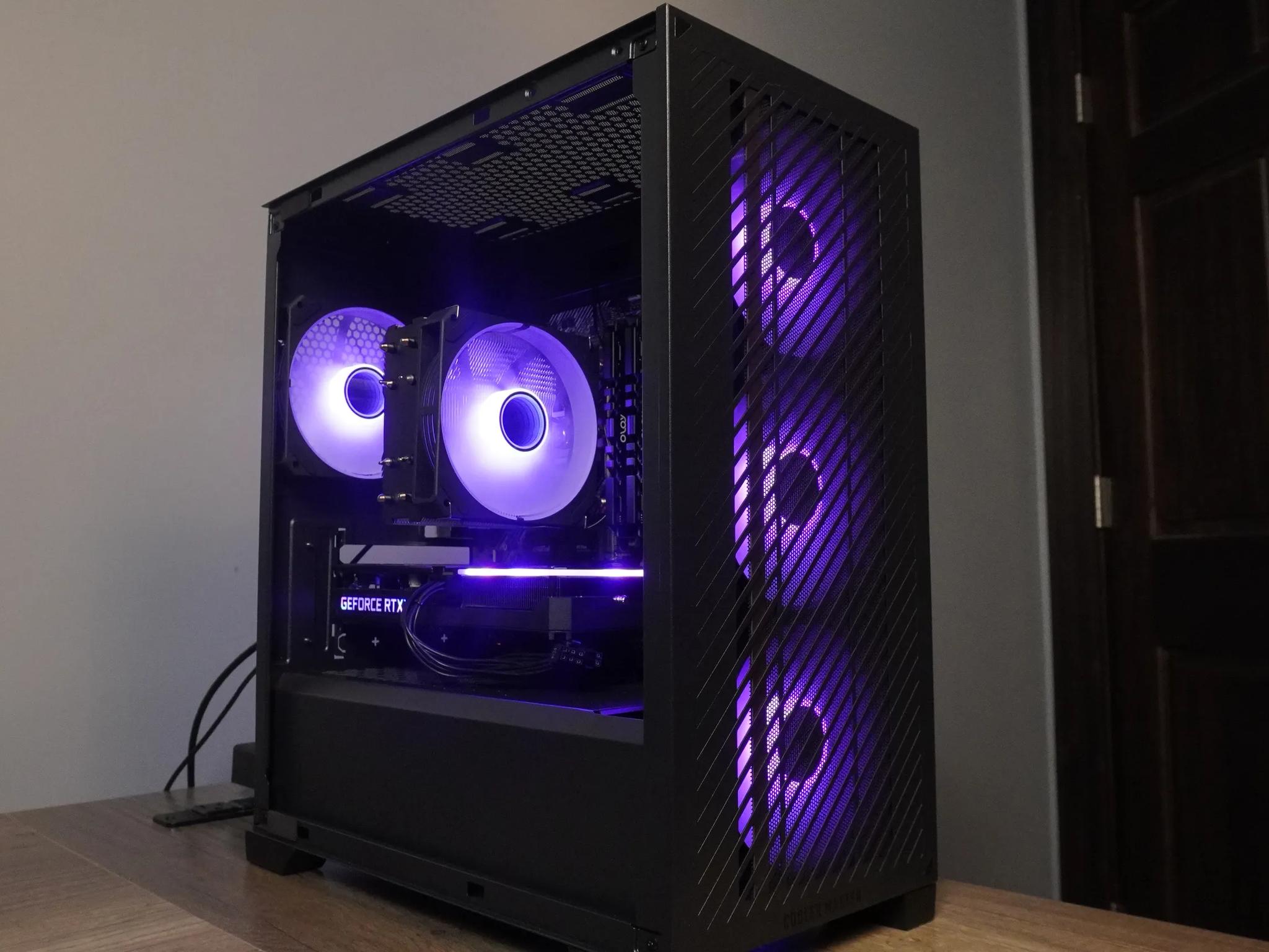 🖤 STEALTH 🖤 1440p/1080p GAMING MACHINE 💚RTX 3060ti 🧡 Ryzen 5 5600 | 32GB | WIFI
