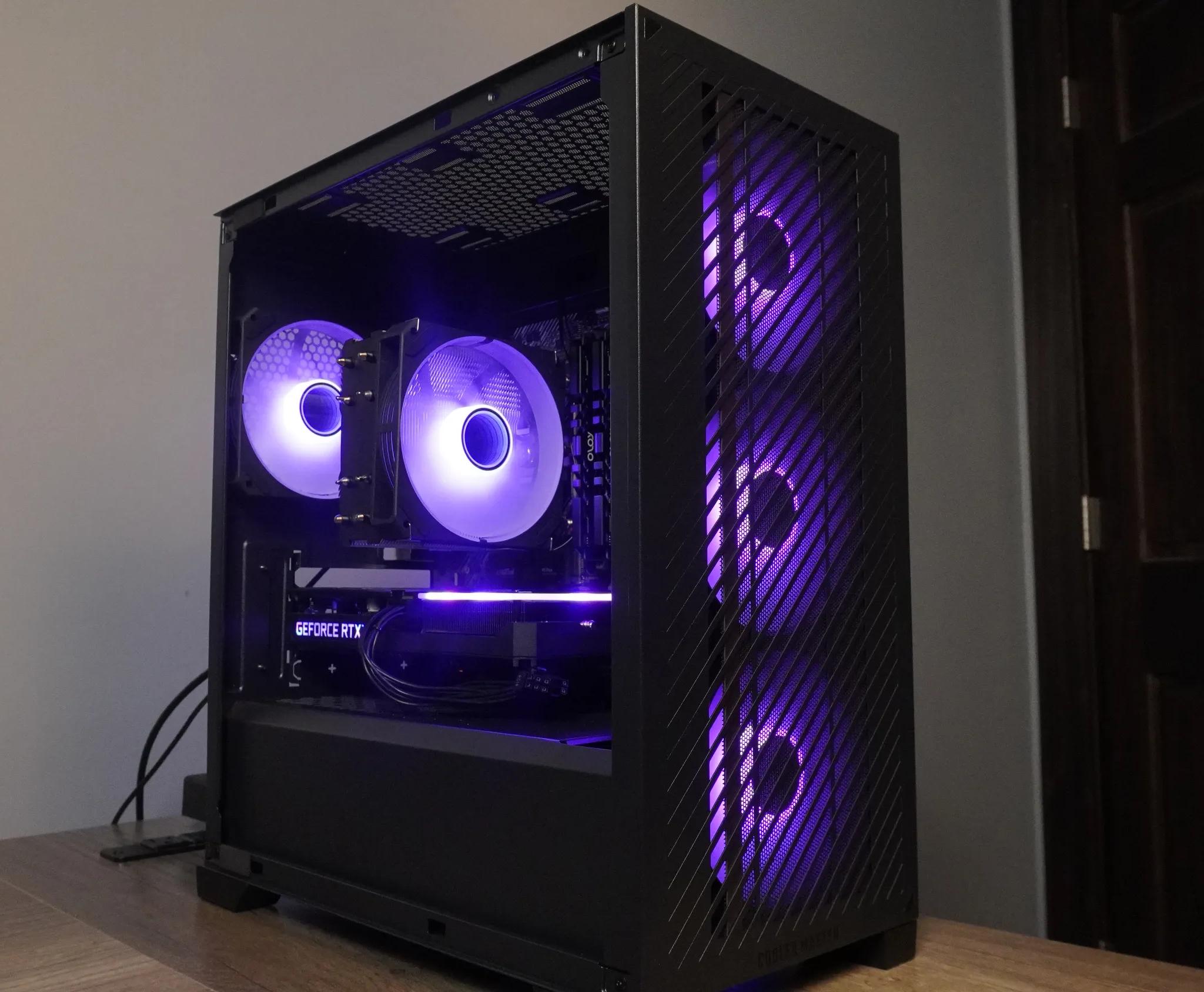🖤 STEALTH 🖤 1440p/1080p GAMING MACHINE 💚RTX 3060ti 🧡 Ryzen 5 5600 | 32GB | WIFI