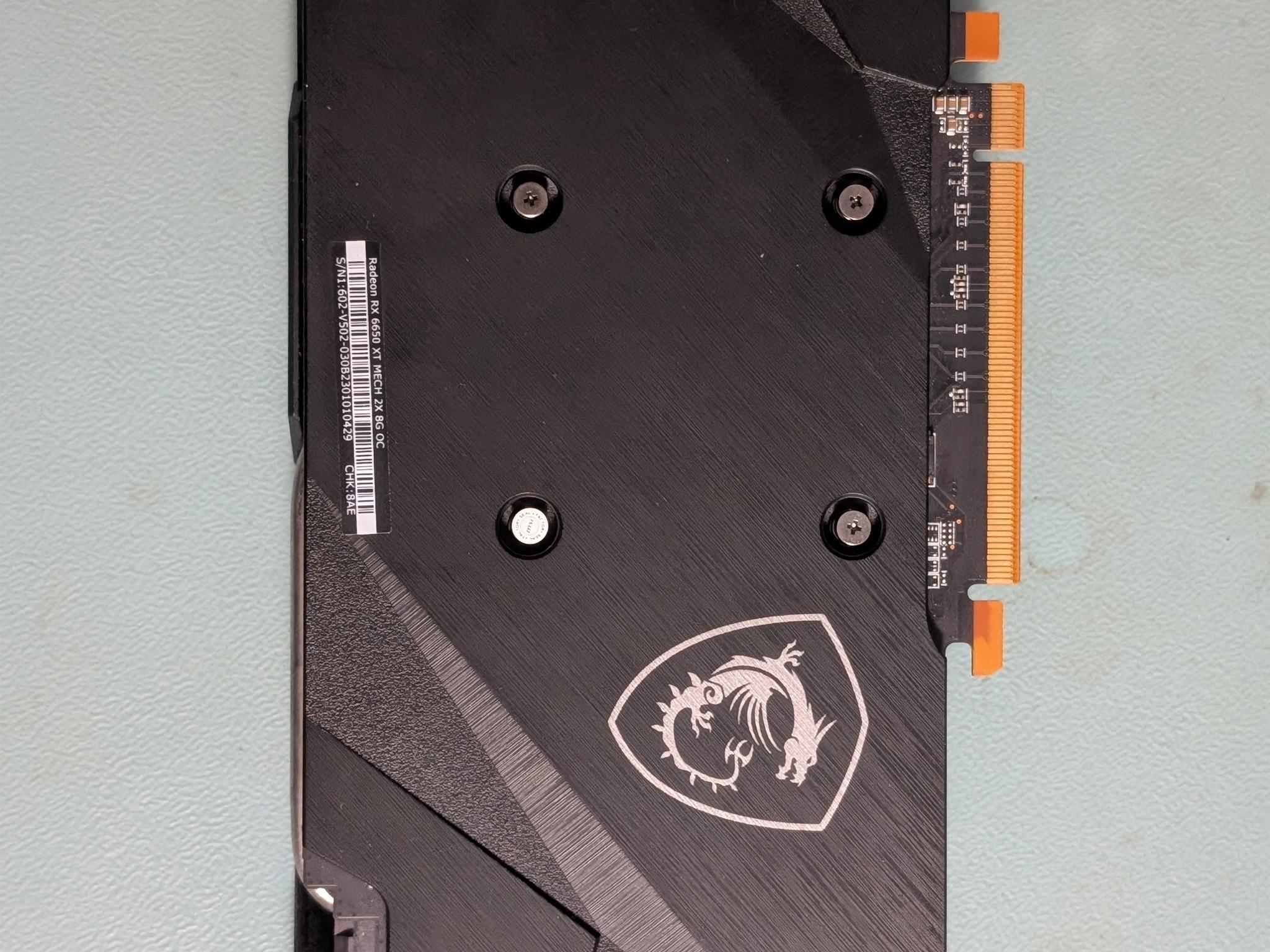 MSI MECH 2X OC Radeon RX 6650 XT - Image 2