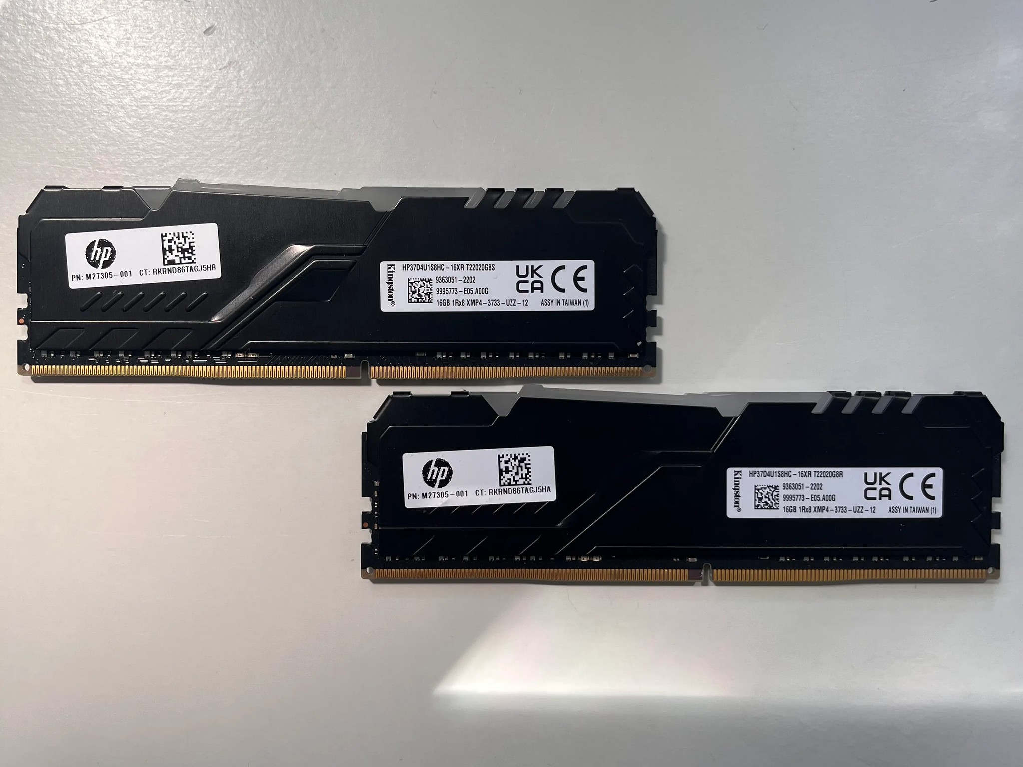 HyperX RGB Fury DDR5 32GB (2x16) 3733 C19