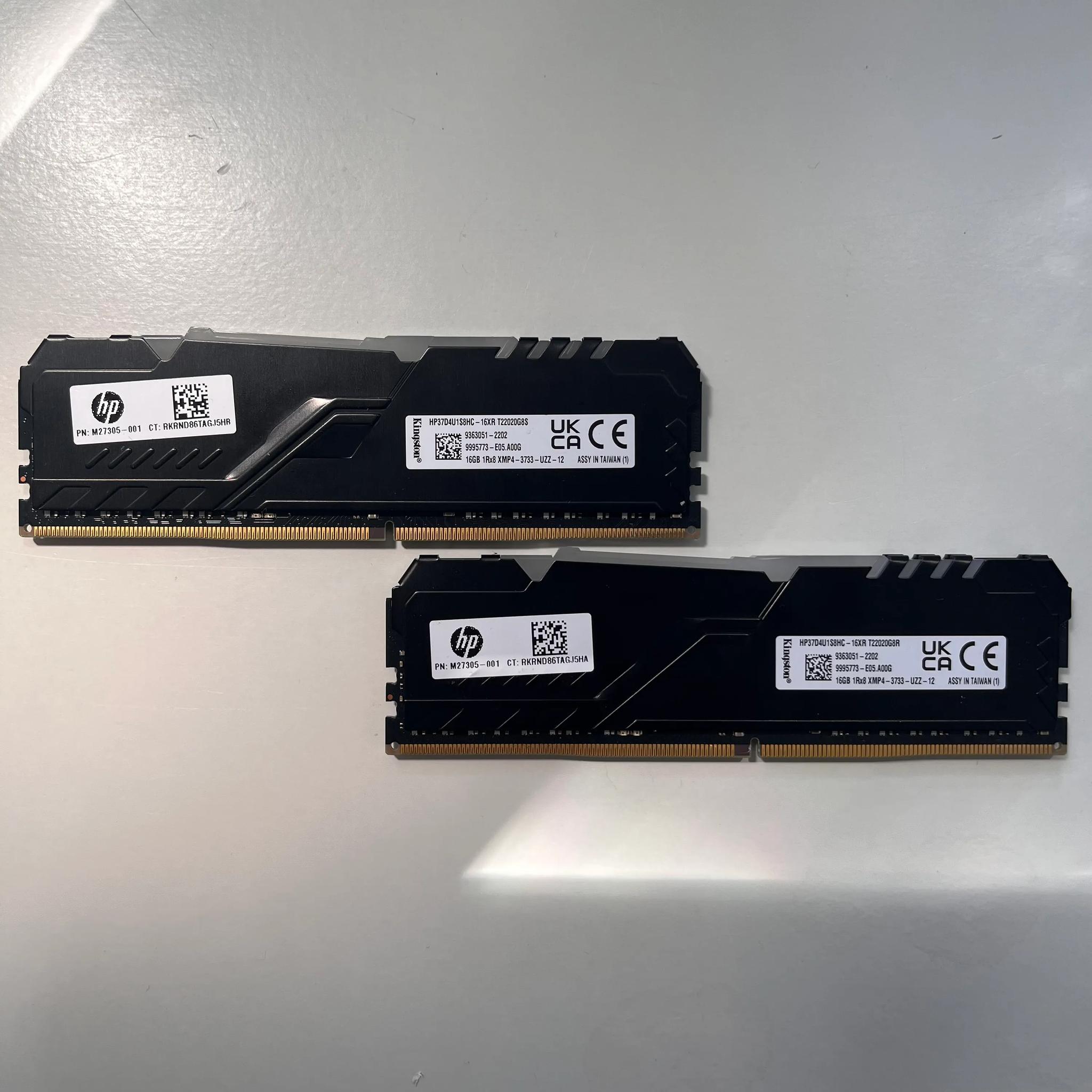 HyperX RGB Fury DDR5 32GB (2x16) 3733 C19
