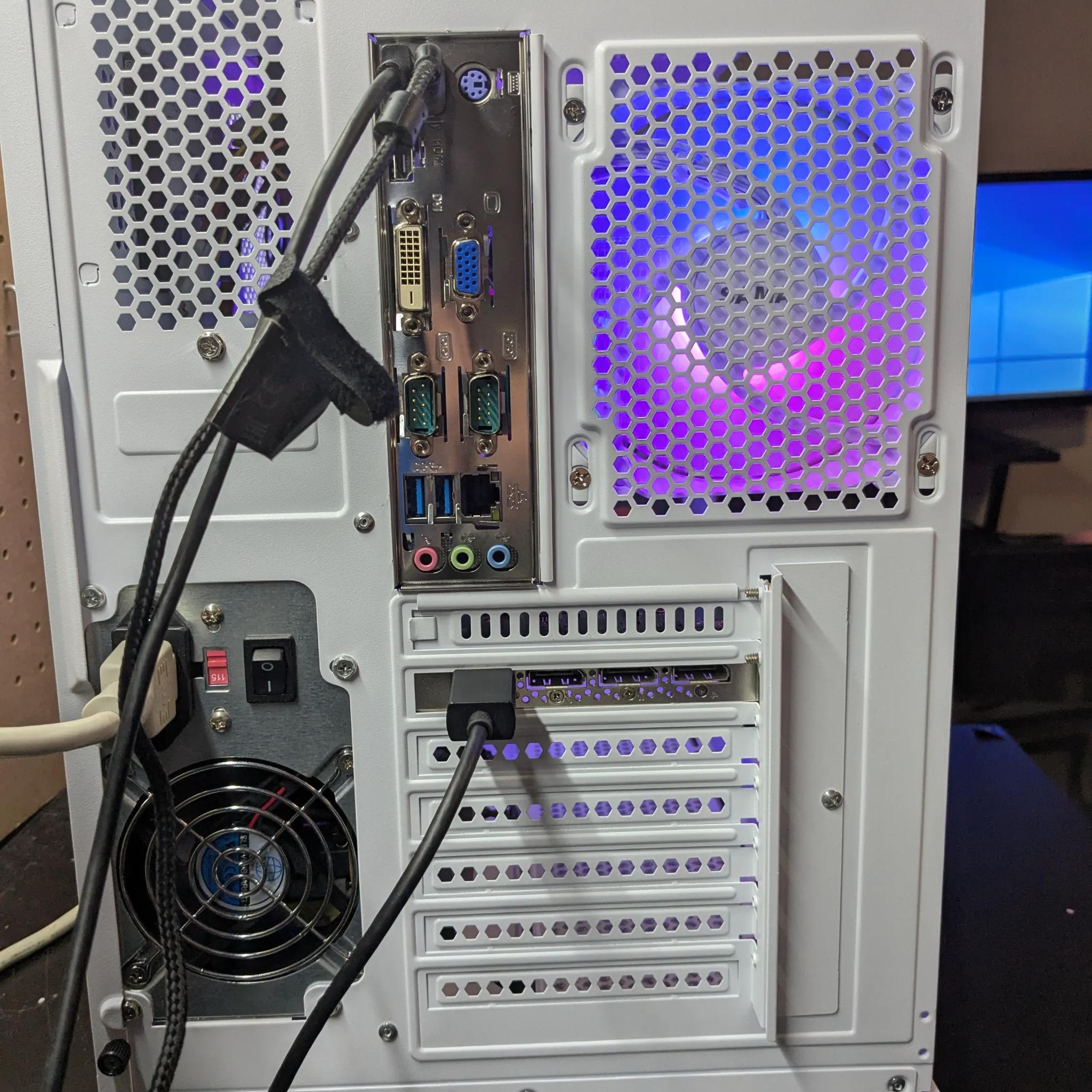70 FPS Fortnite | 180 Day Warranty | i5-4570S, 16GB RAM, 500GB SSD, Nvidia 4GB GPU, RGB, WiFi