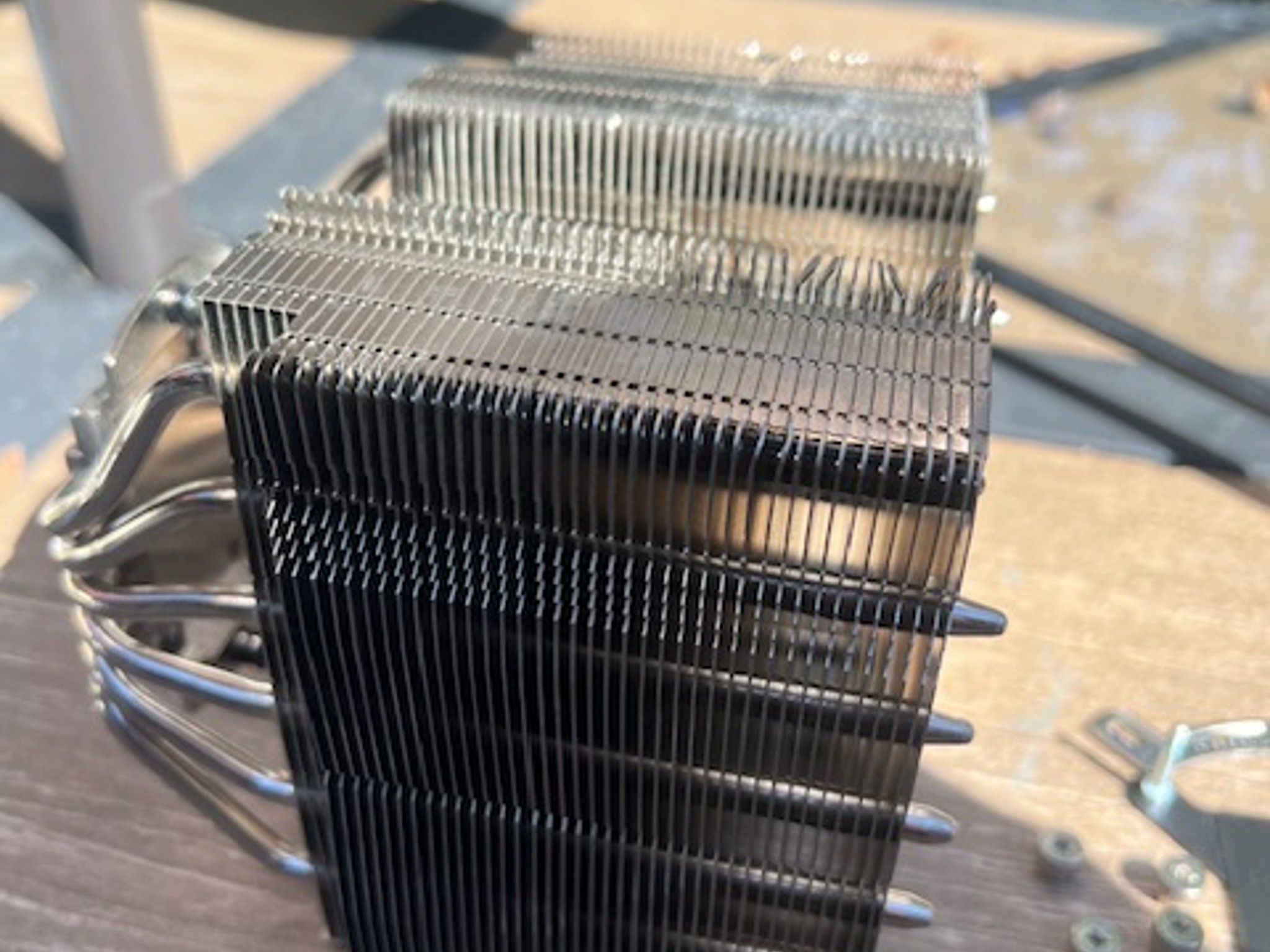 Noctua NH-D15 Premium 6 Heat Pipe Dual Tower CPU Cooler W/O fans.