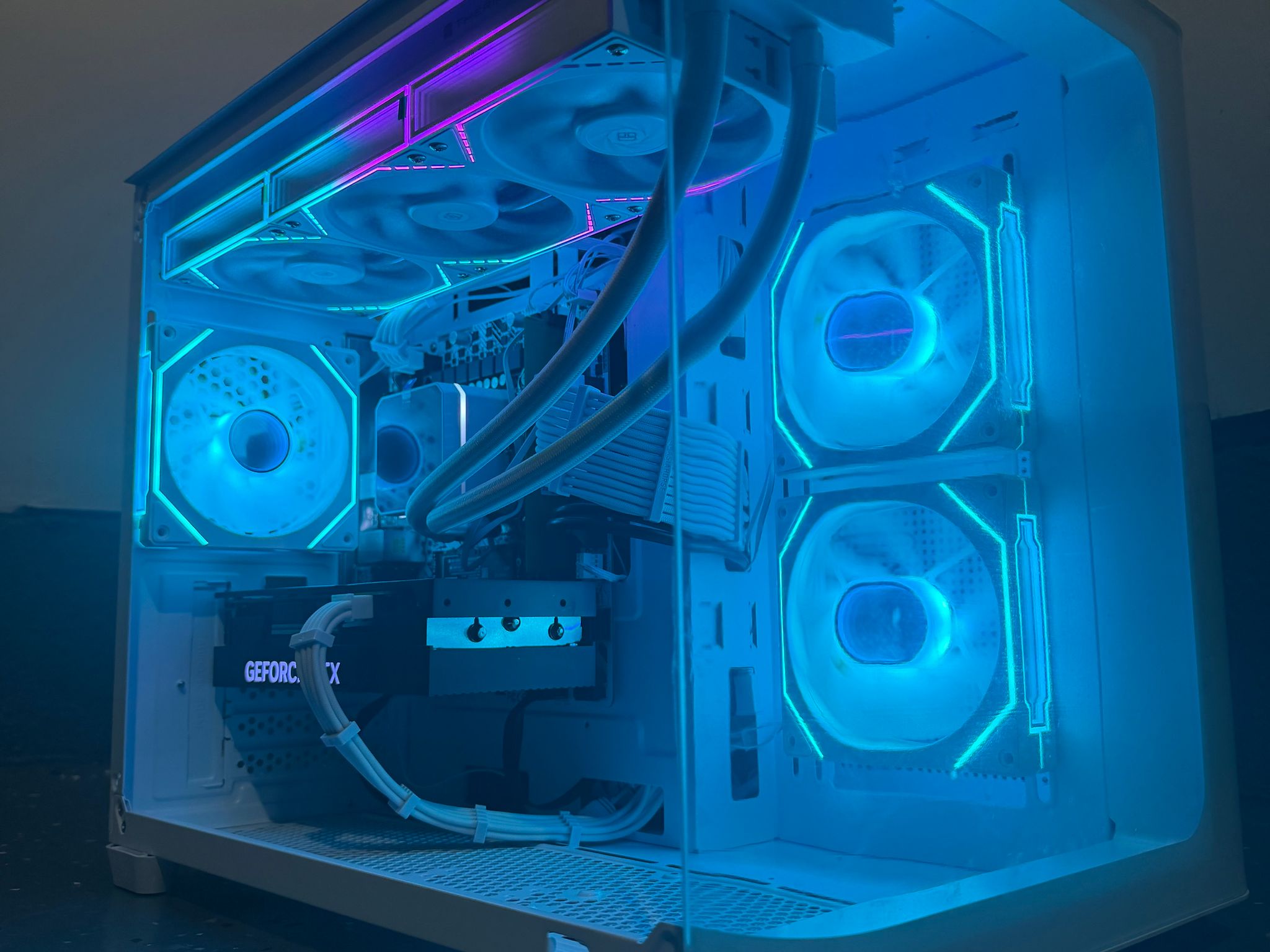 🌕"Lunar Veil"⚪️ | 1440p Gaming | RTX 4070 | i7 12700KF | 16GB DDR5 | 2TB SSD+2GB DRAM | Free Ship