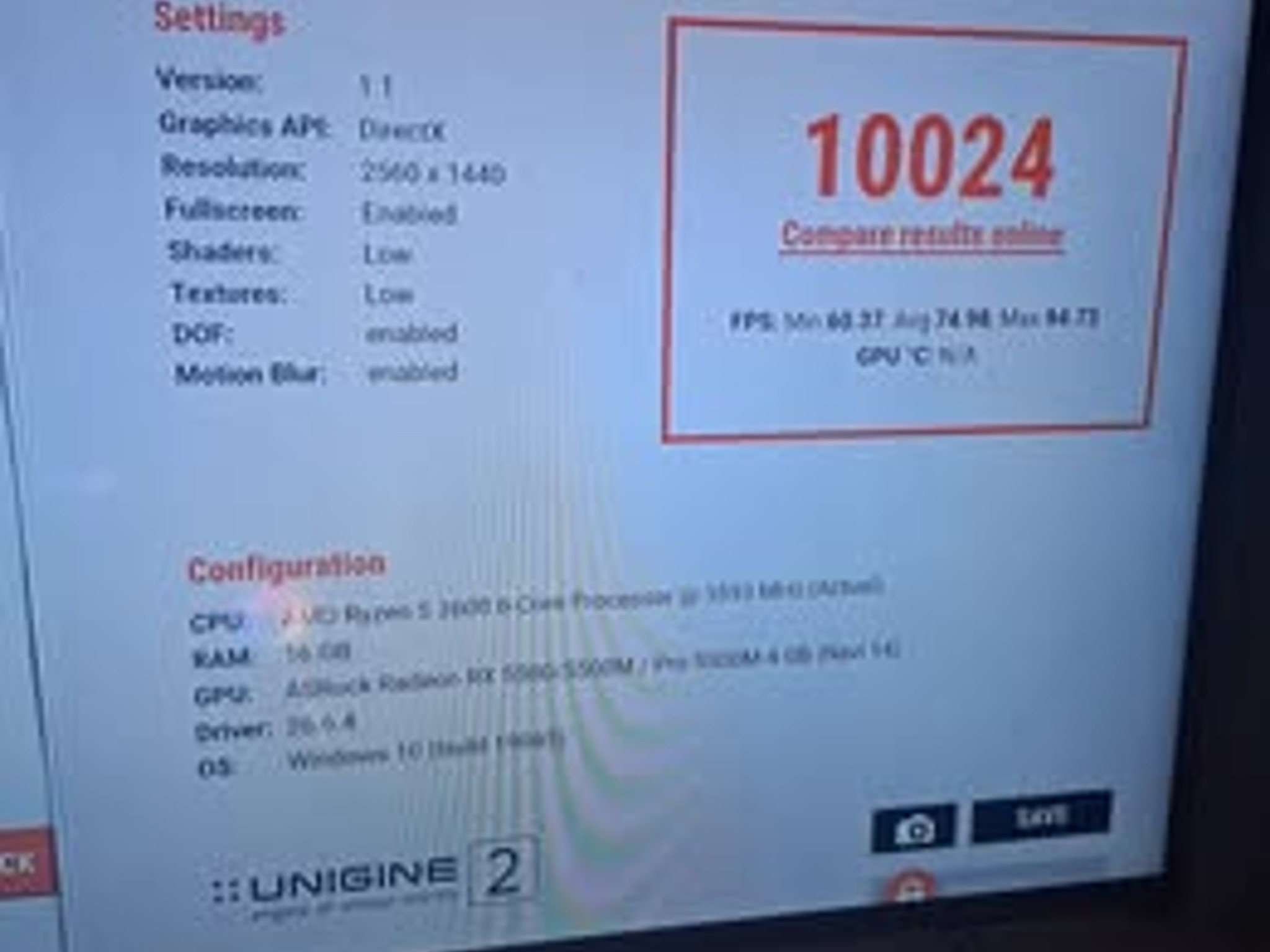 Gaming PC  iBUYPOWER Trace 4 with a Ryzen 5 6 cores and 12 threads 3600 RX 5500 XT  (4GB VRAM
