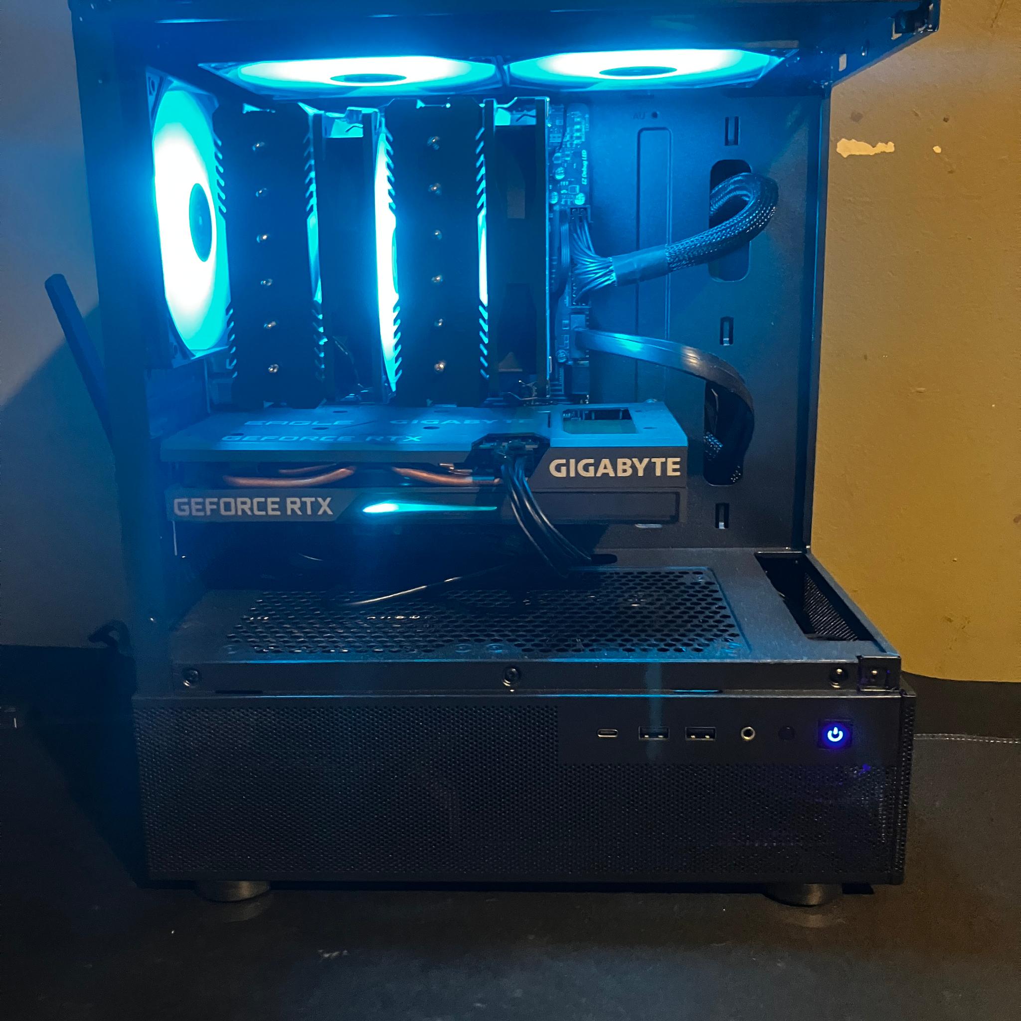 GeForce RTX 3060 Ti Custom Gaming PC - Core i7-11700F, 16GB RAM