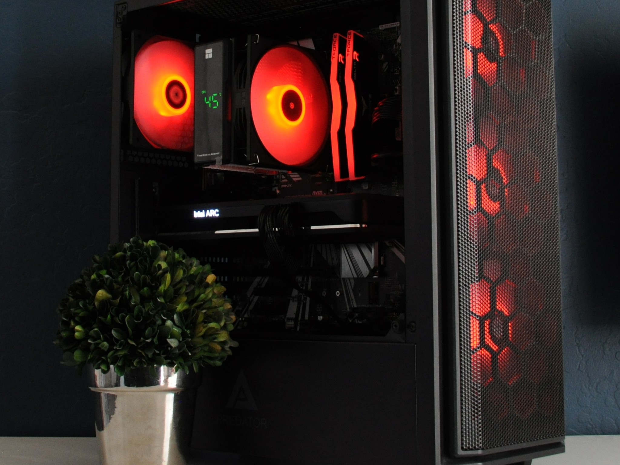 ALL INTEL GAMING PC | WIN 11 READY | ARC A750 | I5 9400F | 16GB RAM | 1TB SSD | ARGB | 1080P/1440P
