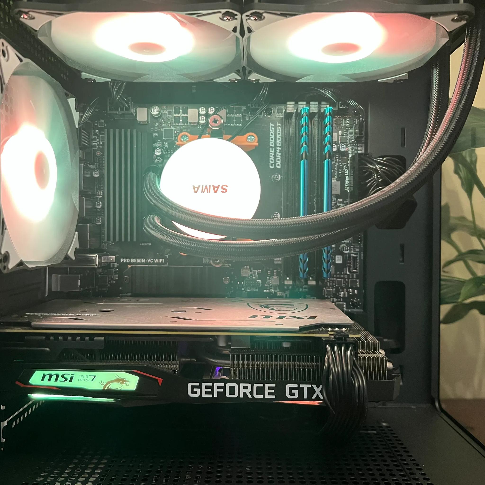 Ryzen R5 2600 Gaming PC GTX 1660 Super 6gb 2TB Storage 16GB RAM WIFi WINDOWS 11 Pro