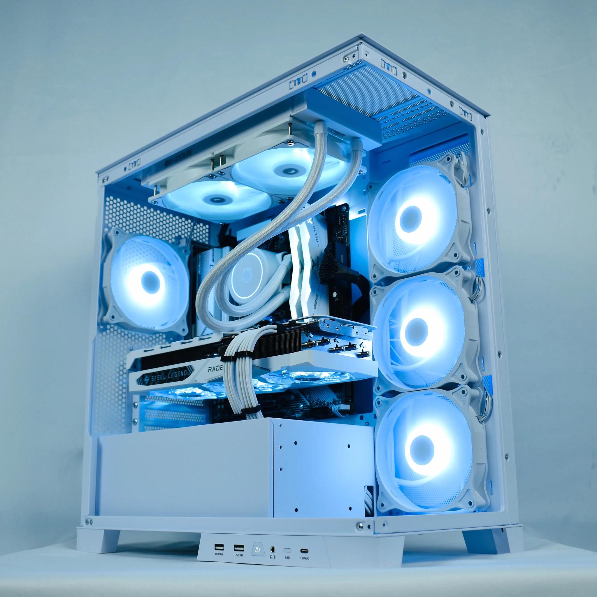 ❄️ YETI ❄️ BEAST 1440p/4K Gaming/Streaming PC | Ryzen 5 7500F, RX 7800XT 16GB, 1TB SSD, WiFi |