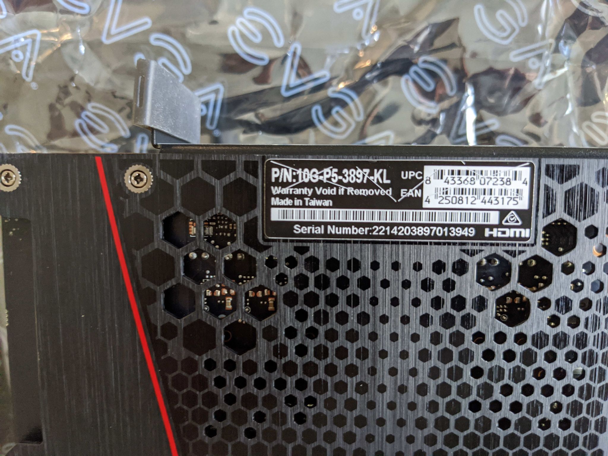 EVGA GeForce RTX 3080 FTW3 ULTRA GAMING, 10G-P5-3897-KL, 10GB GDDR6X