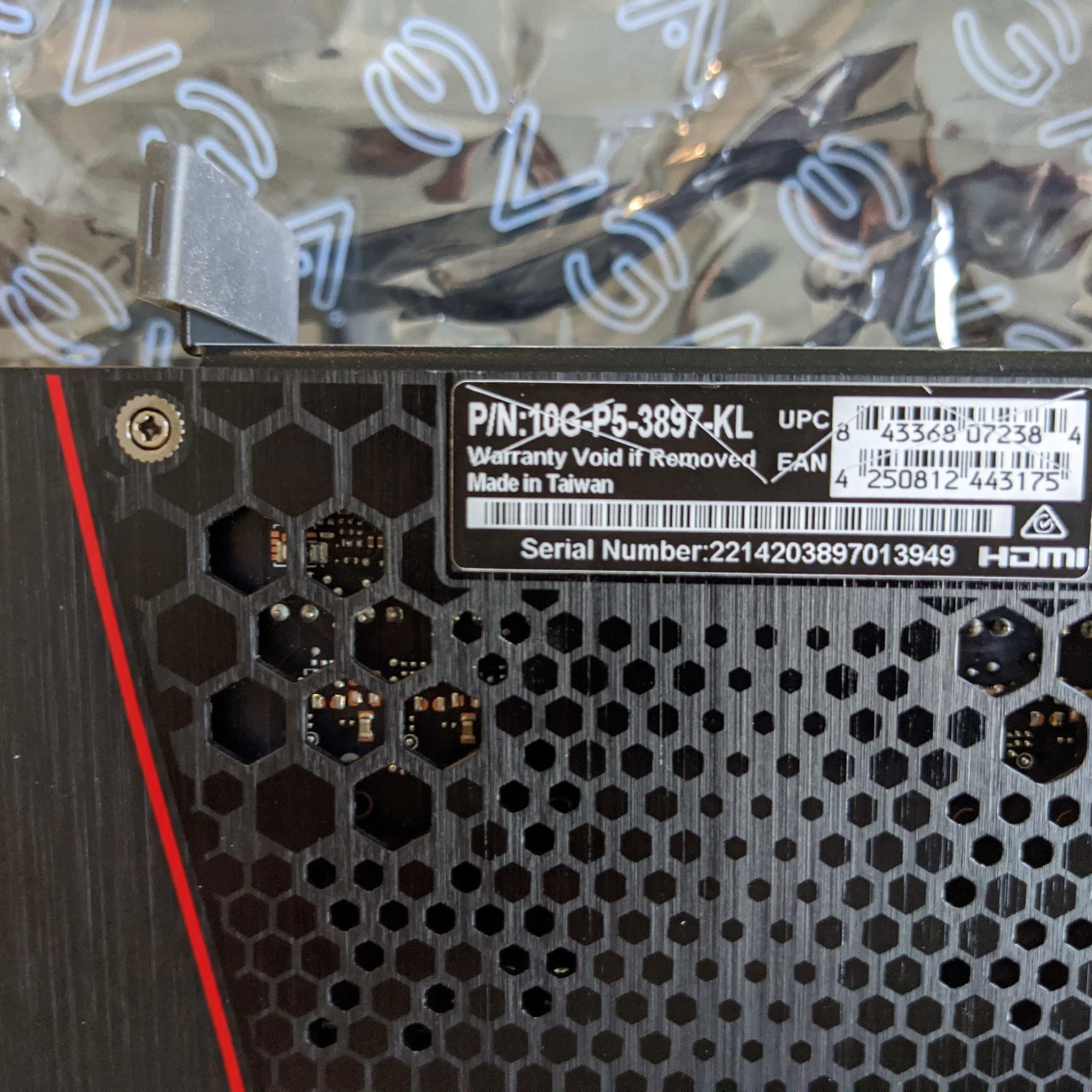 EVGA GeForce RTX 3080 FTW3 ULTRA GAMING, 10G-P5-3897-KL, 10GB GDDR6X