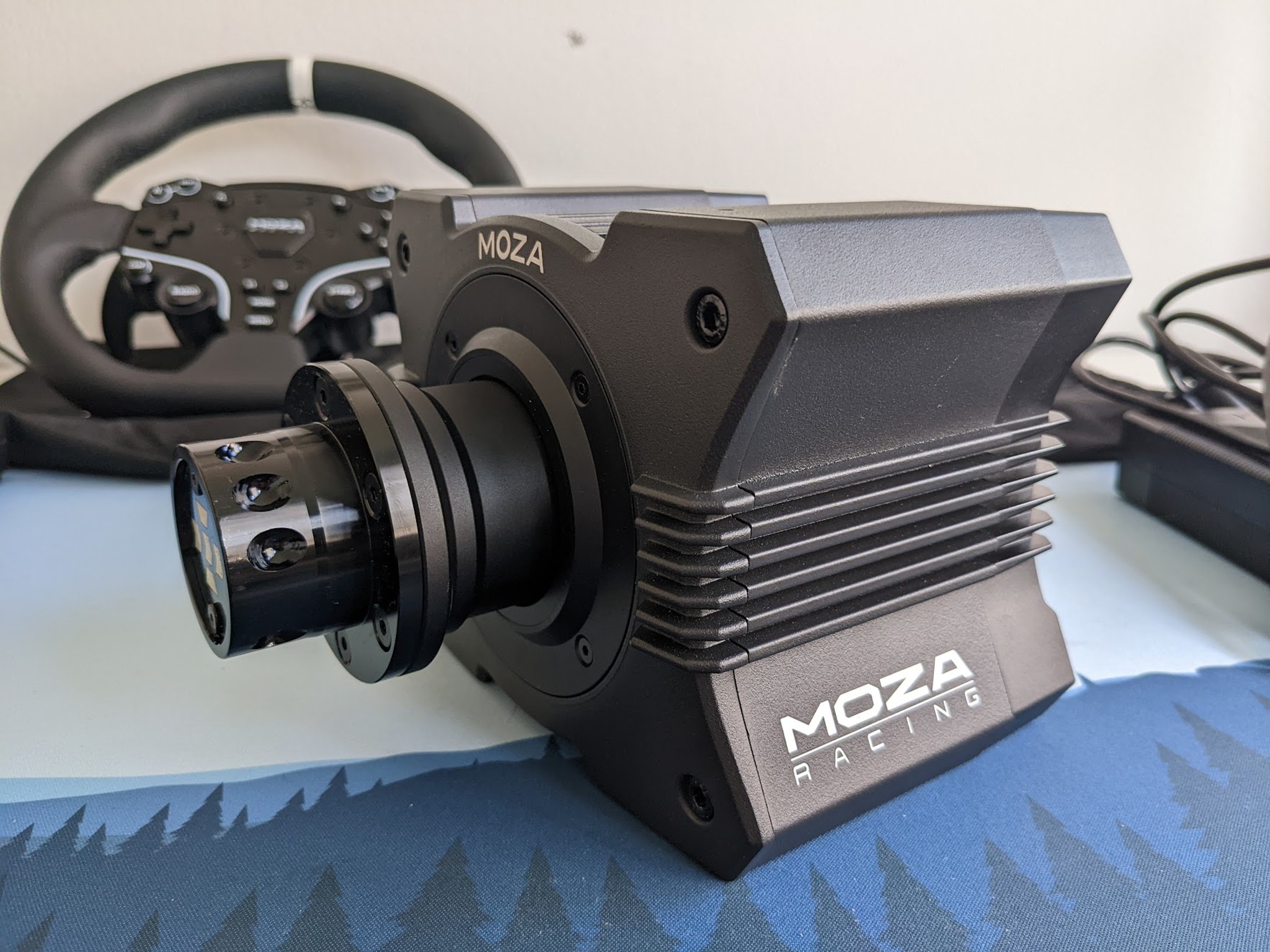 Moza R5 Bundle + SR-P Brake Performance Kit