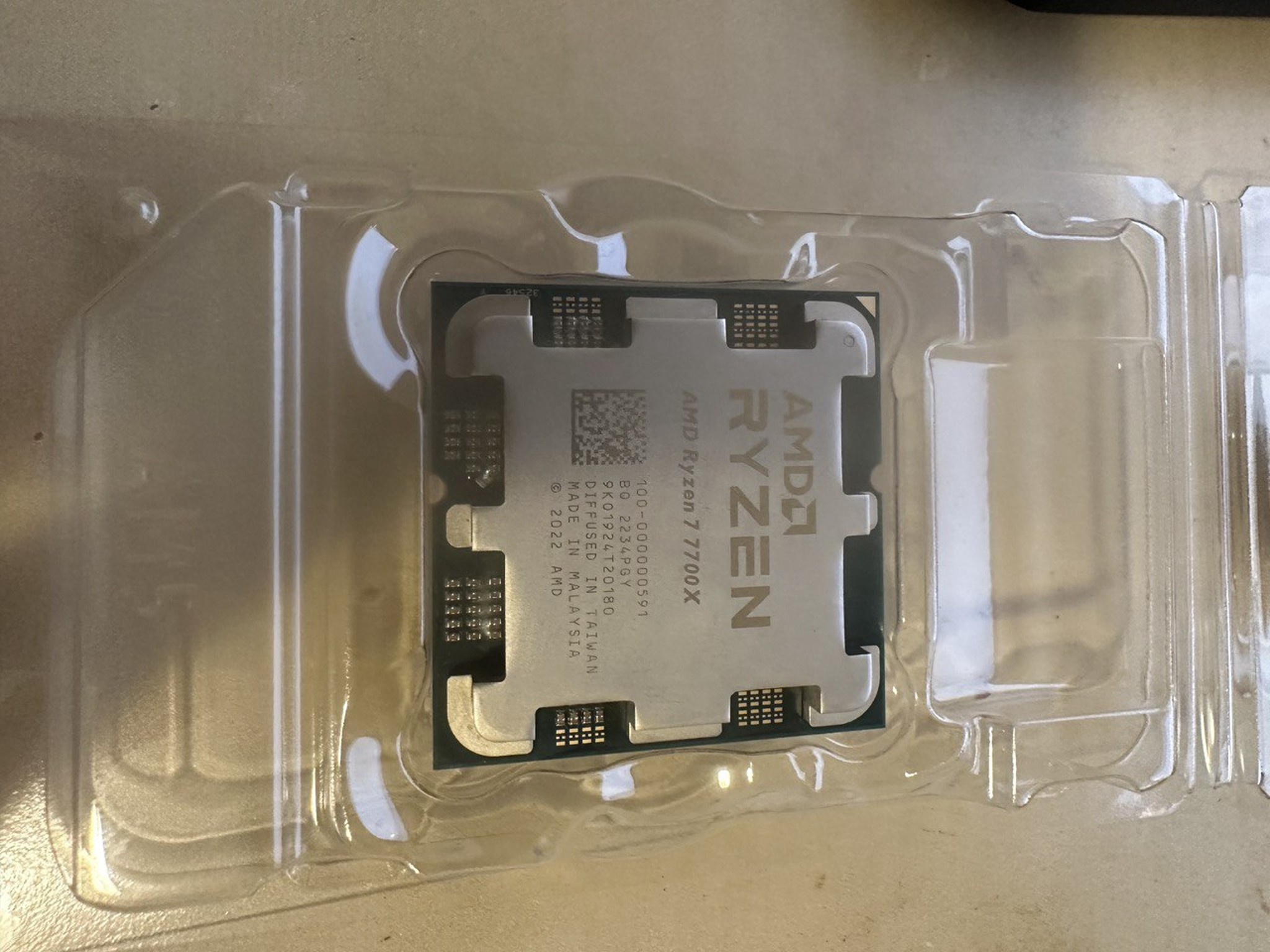 *USED* AMD Ryzen 7 7700x in excellent condition