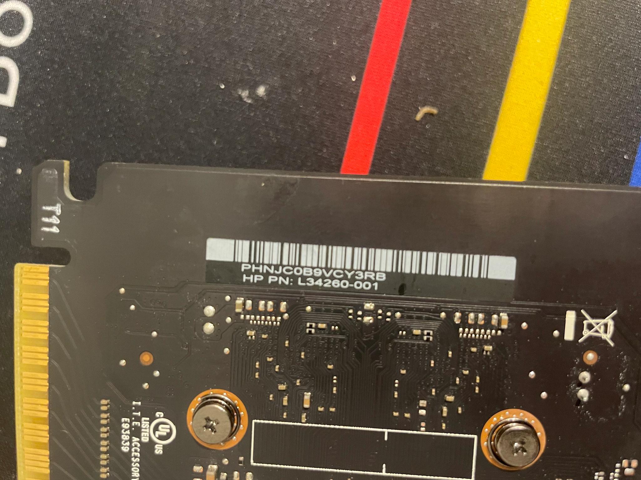 HP OEM GTX 1650 (PCIe Powered)