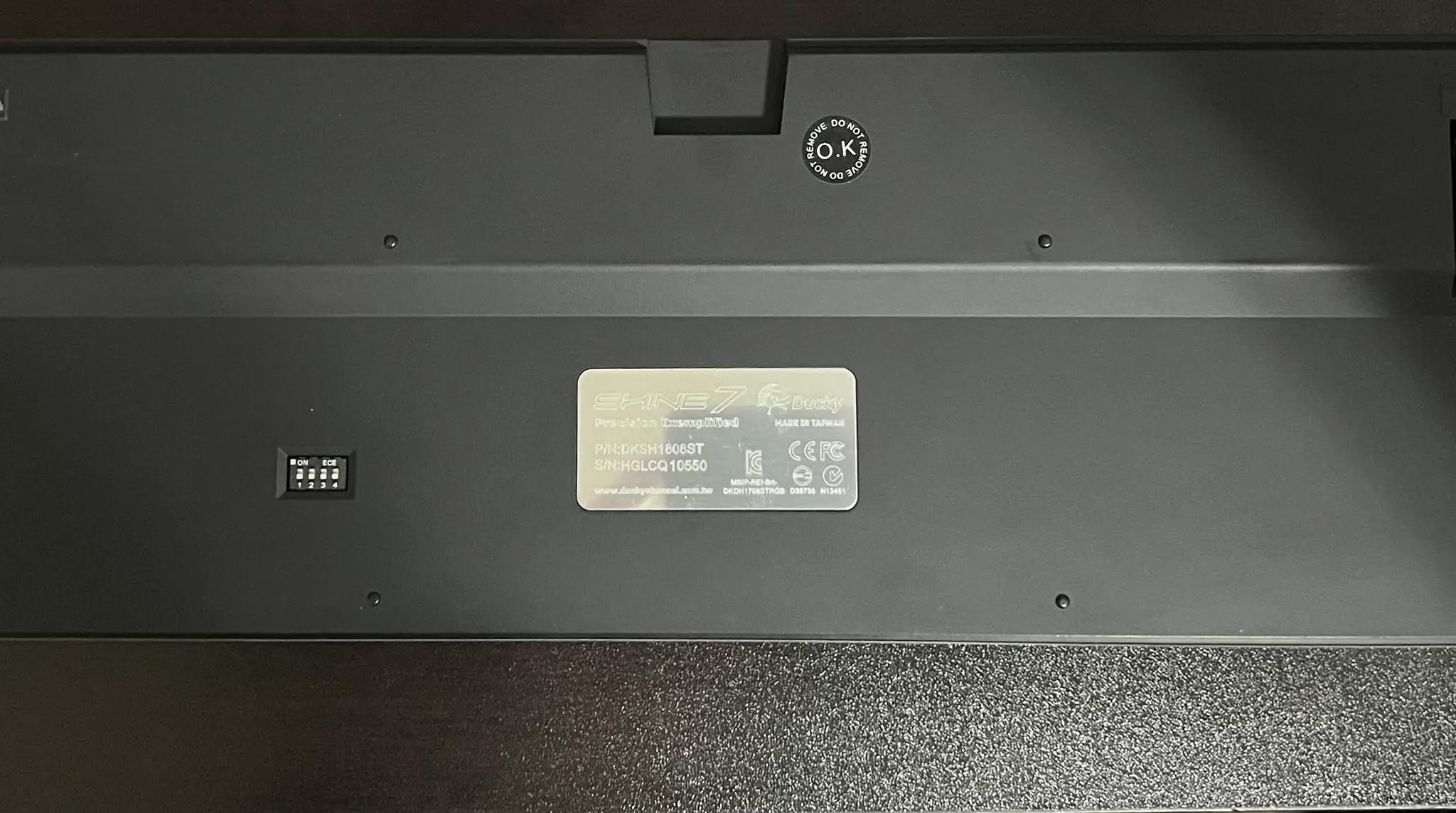 Ducky Shine 7 Gunmetal Keyboard