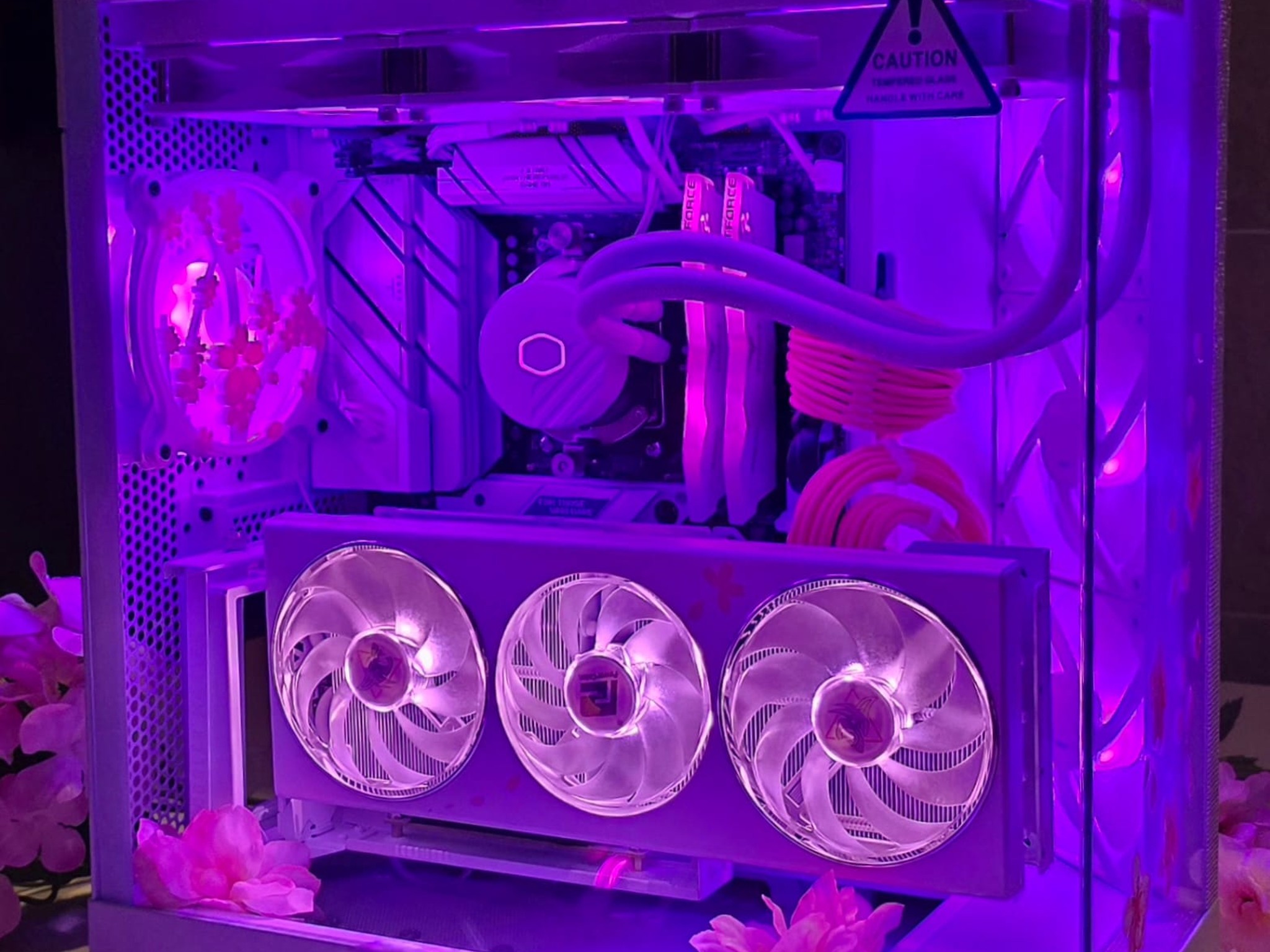 Sakura Pc 🌸🌸🌸 7800X3D + 7800XT (Sakura Version)