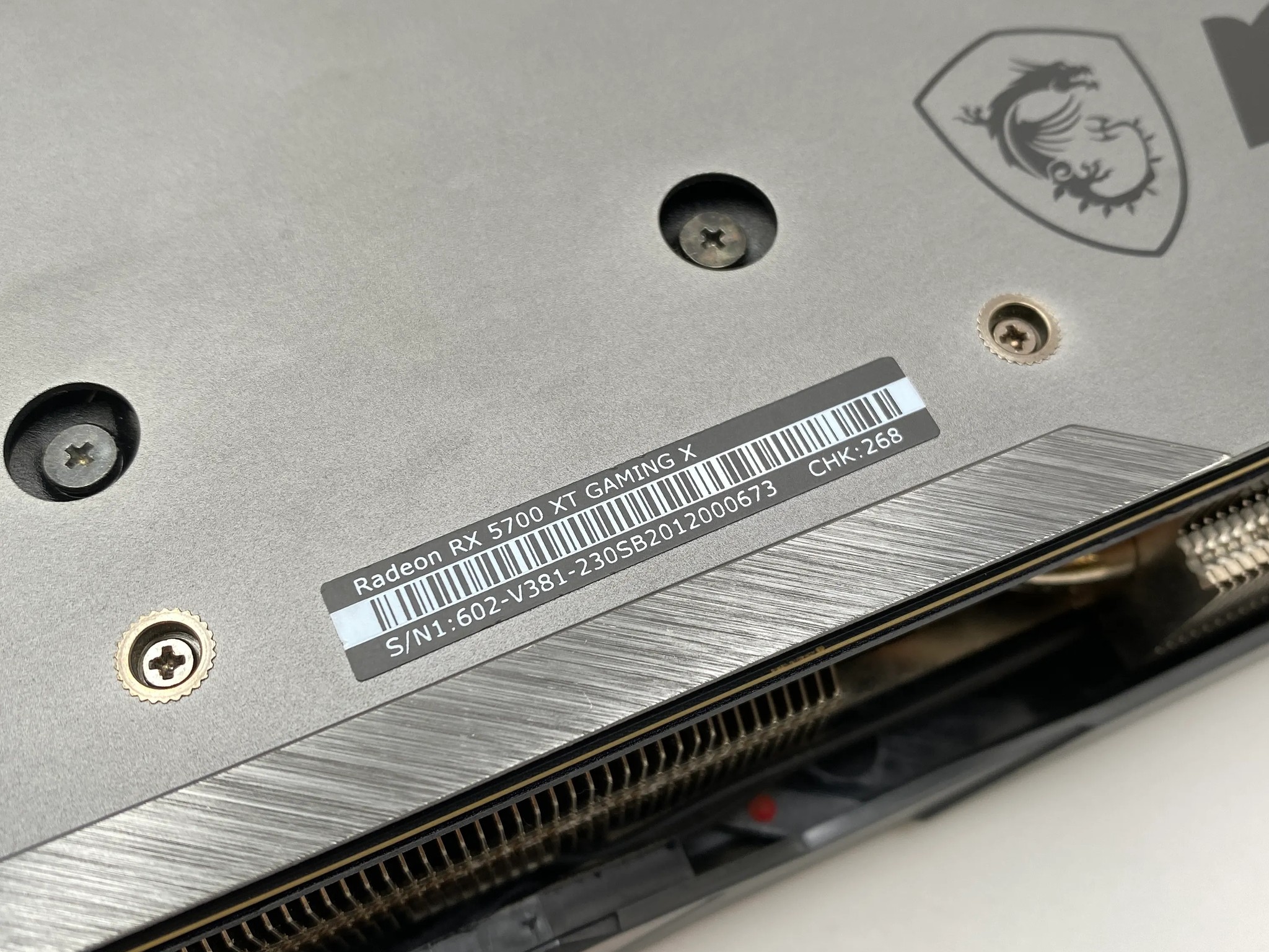 MSI Radeon RX 5700 XT GAMING X GDDR6 Graphics Card - 8GB