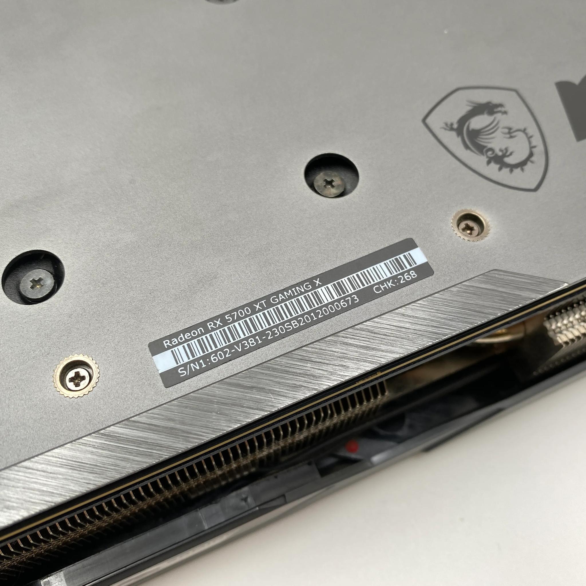 MSI Radeon RX 5700 XT GAMING X GDDR6 Graphics Card - 8GB