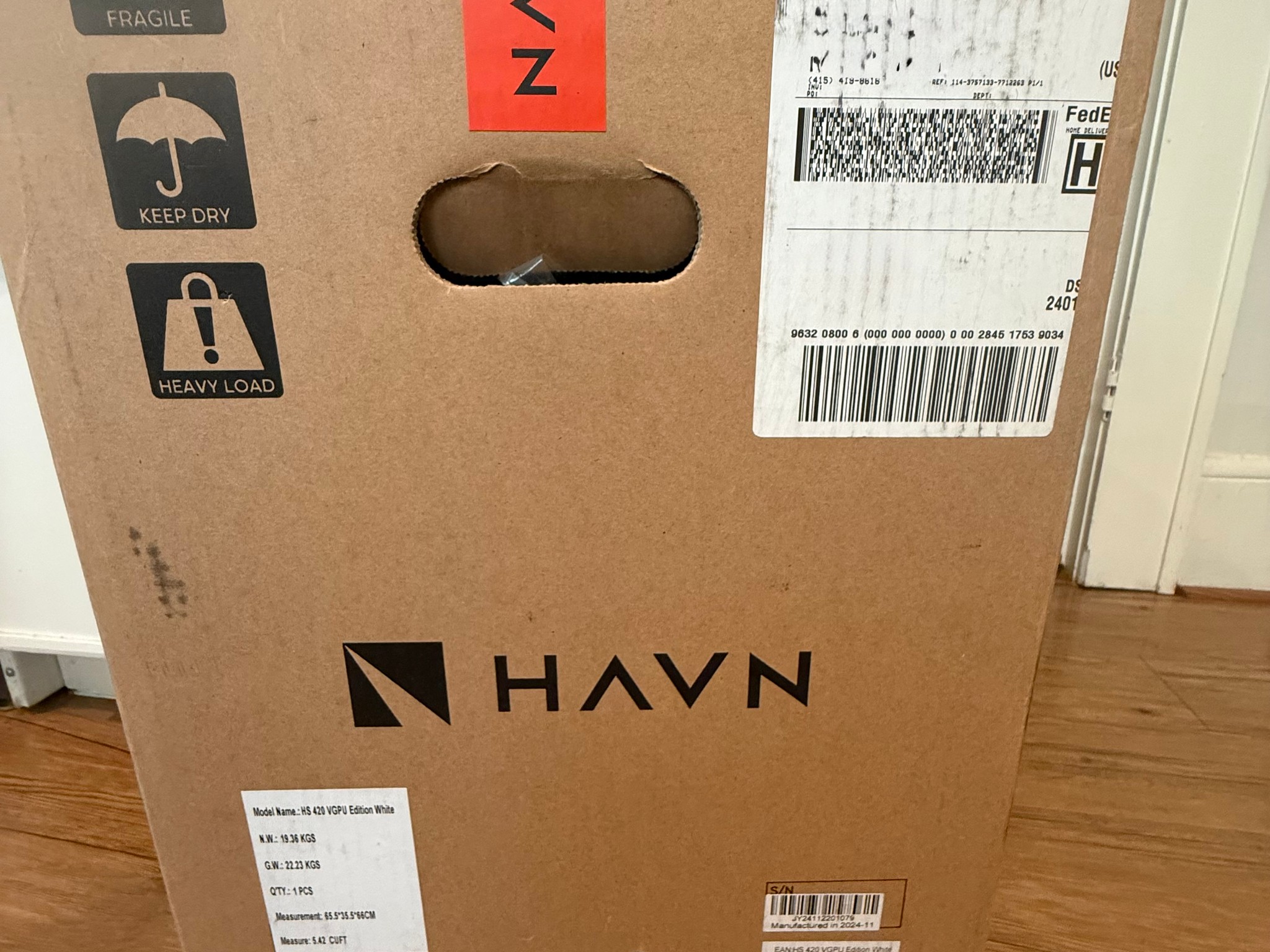 HS 420 VGPU [White] (Case Only)